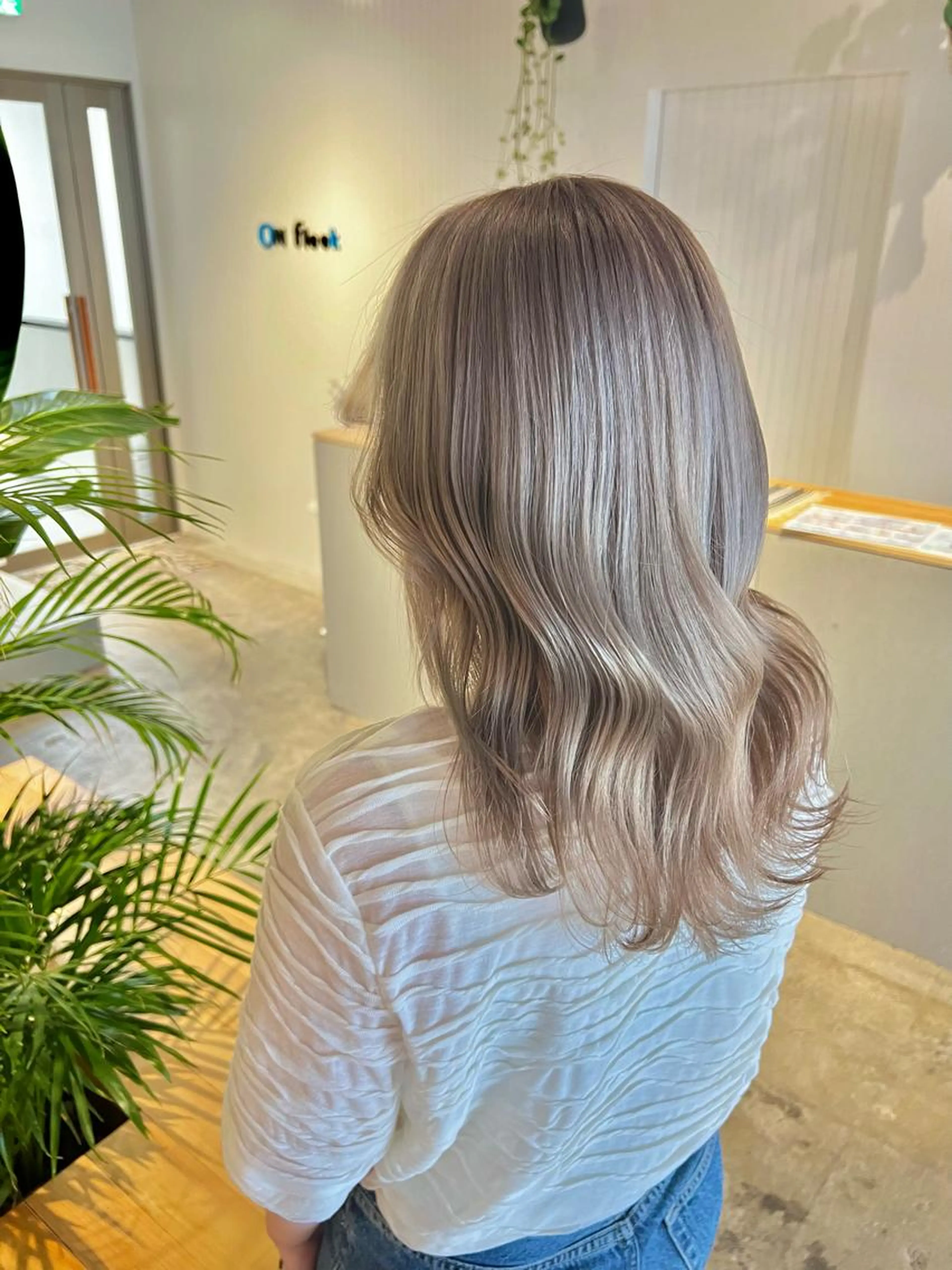 Wカラー+トリートメントの写真