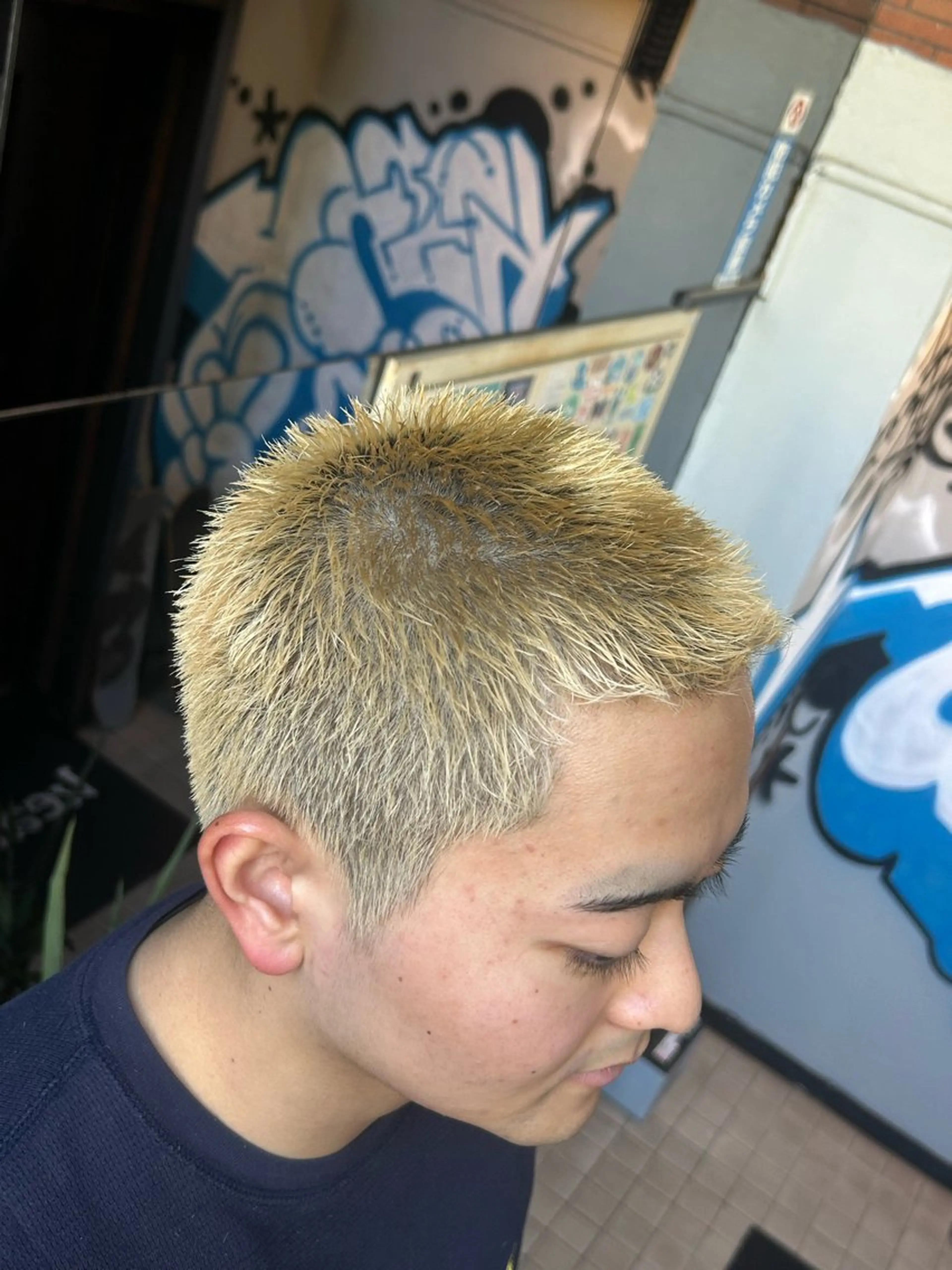 ショート カラー toa/ メンズのヘアスタイル