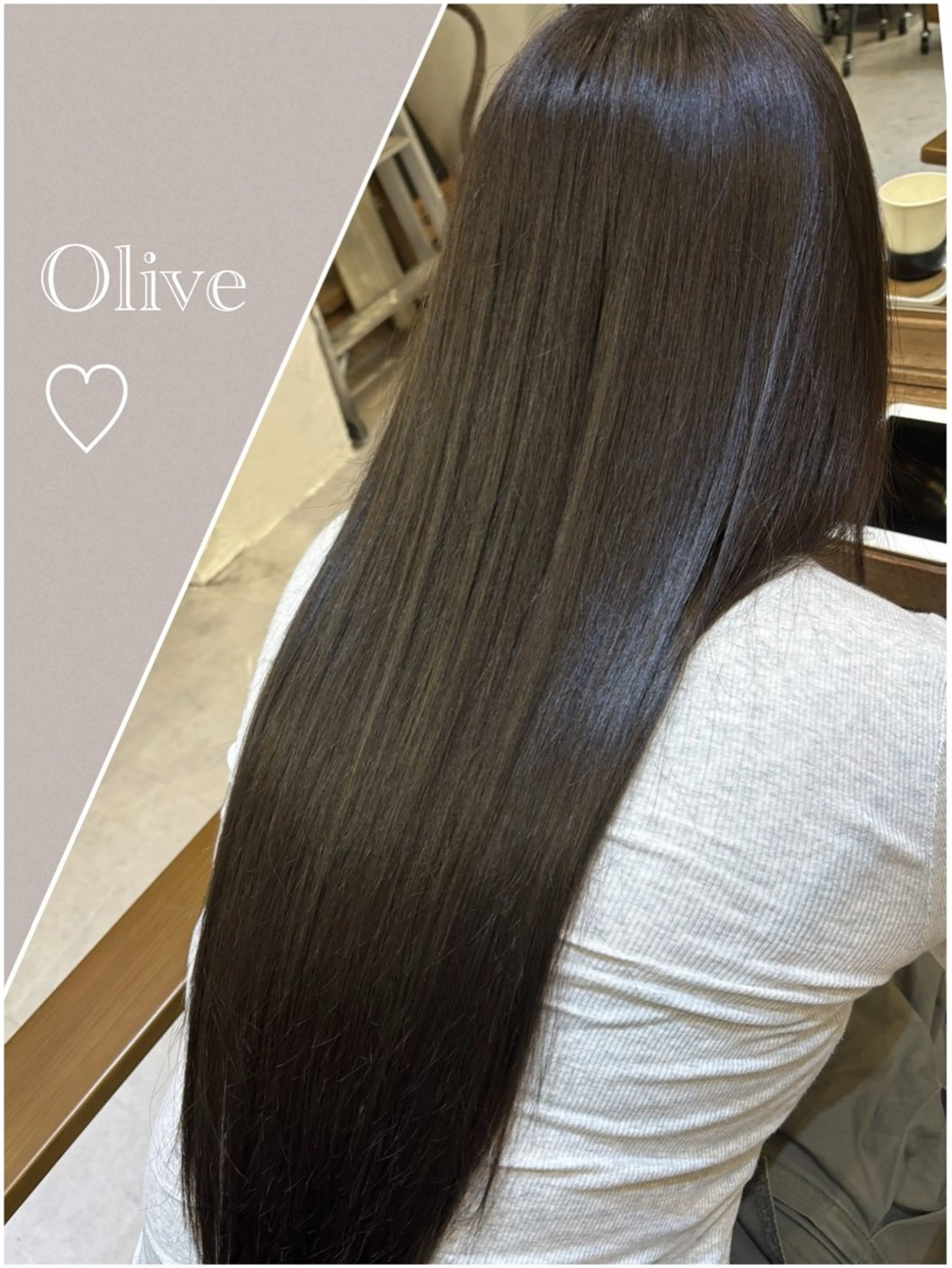 カラー ひらの みきのヘアスタイル