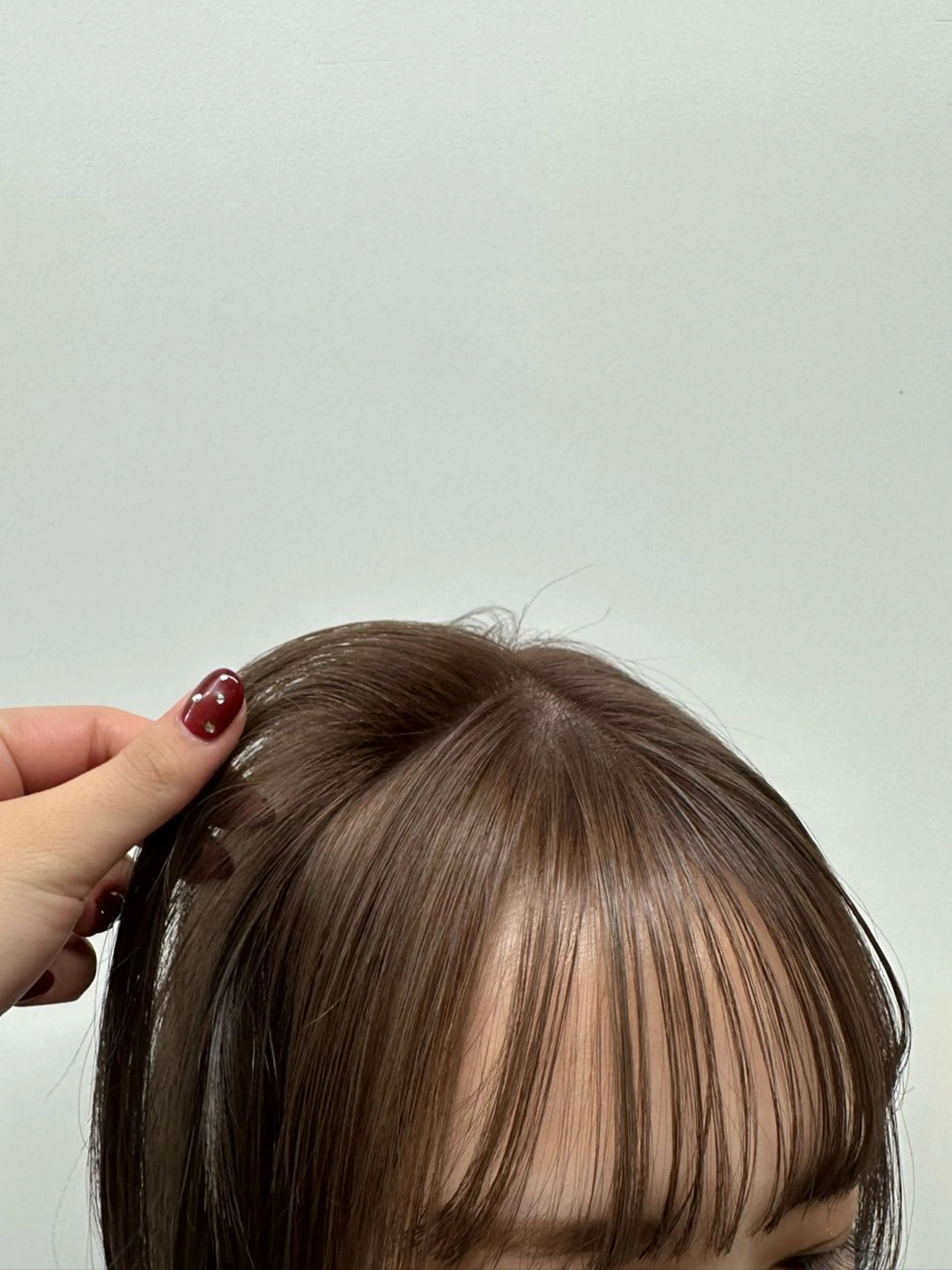 ミディアム カラー カット ヘアカラー トリートメント yuika .のヘアスタイル