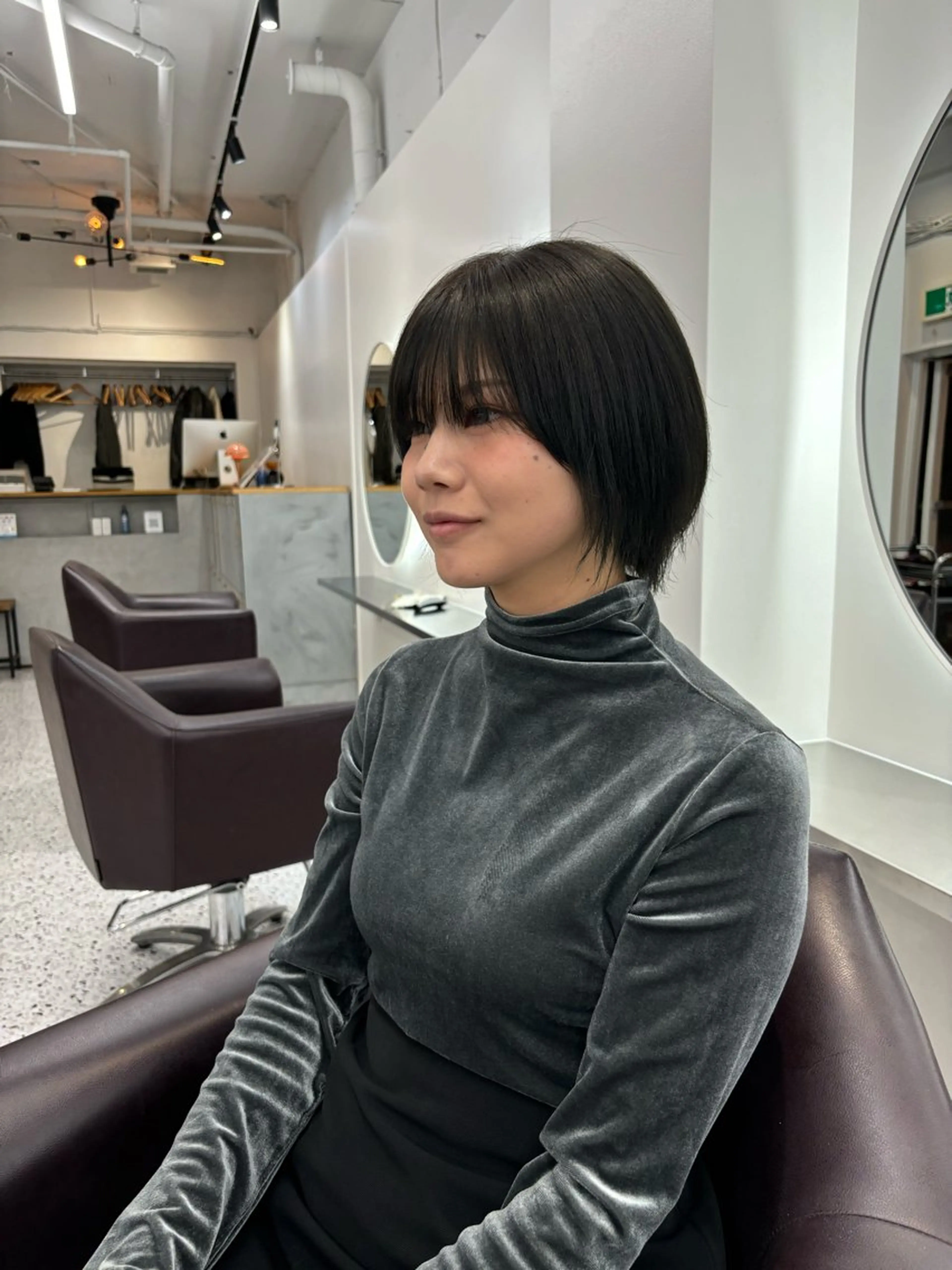 ショート 🩵透明感艶髪 縮毛矯正masa🩵のヘアスタイル