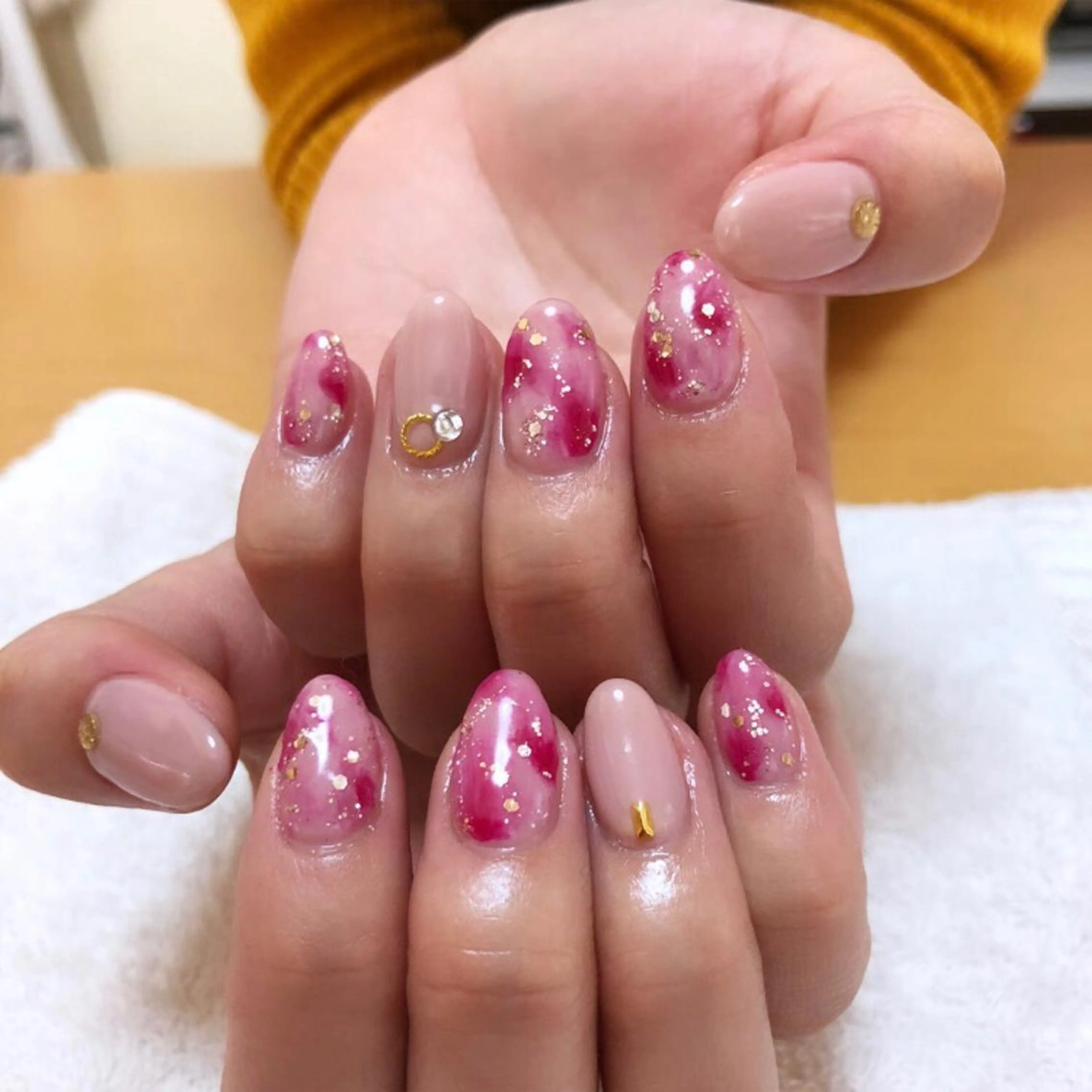 ネイル ハンドネイル private_ salon.Leaのネイルデザイン