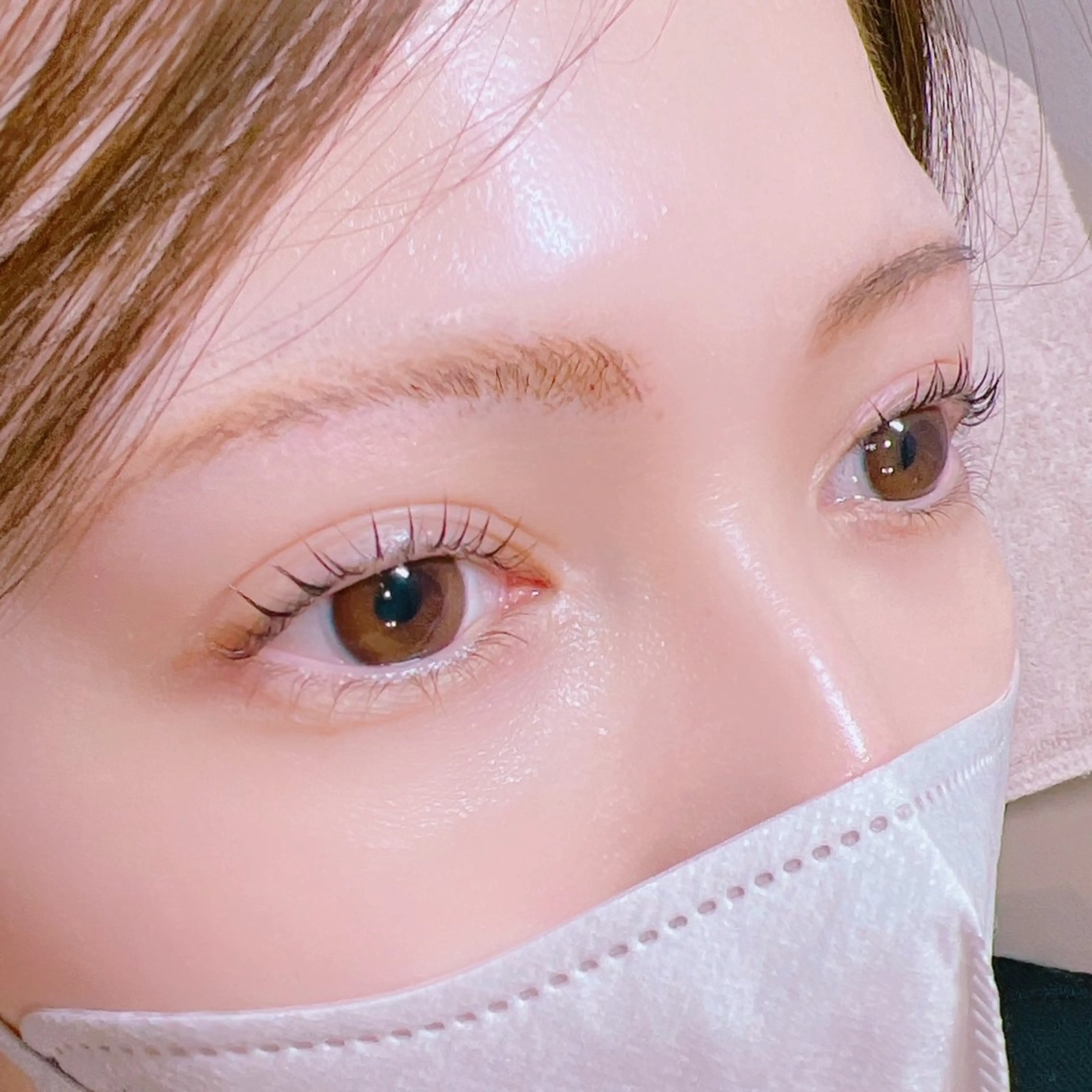 ［撮影モデル募集］まつげパーマorアイブロウWAX脱毛￥4500~🐈‍⬛⸒⸒⸒⸒🐾の写真