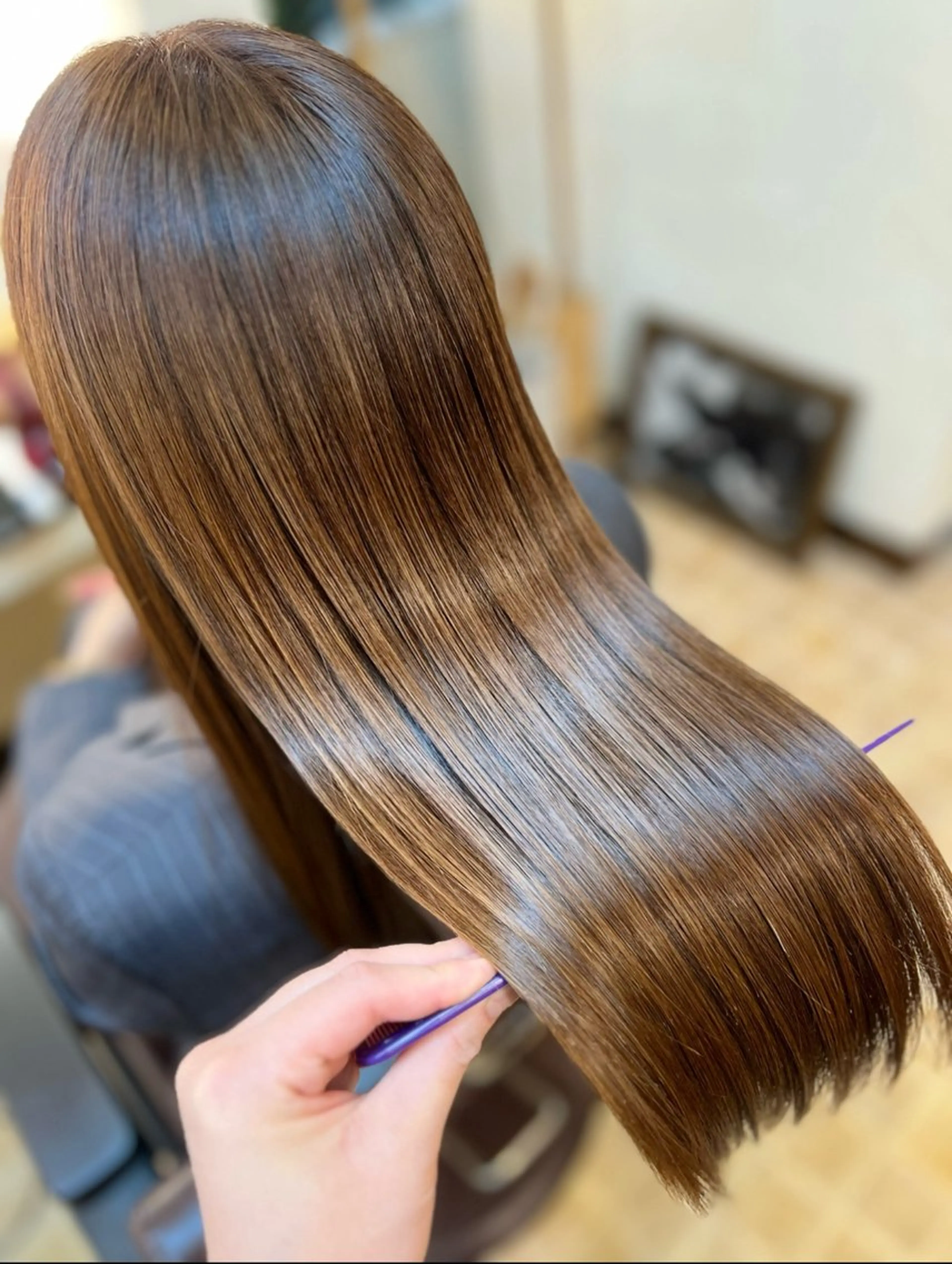 ロング 石野 しおりのヘアスタイル