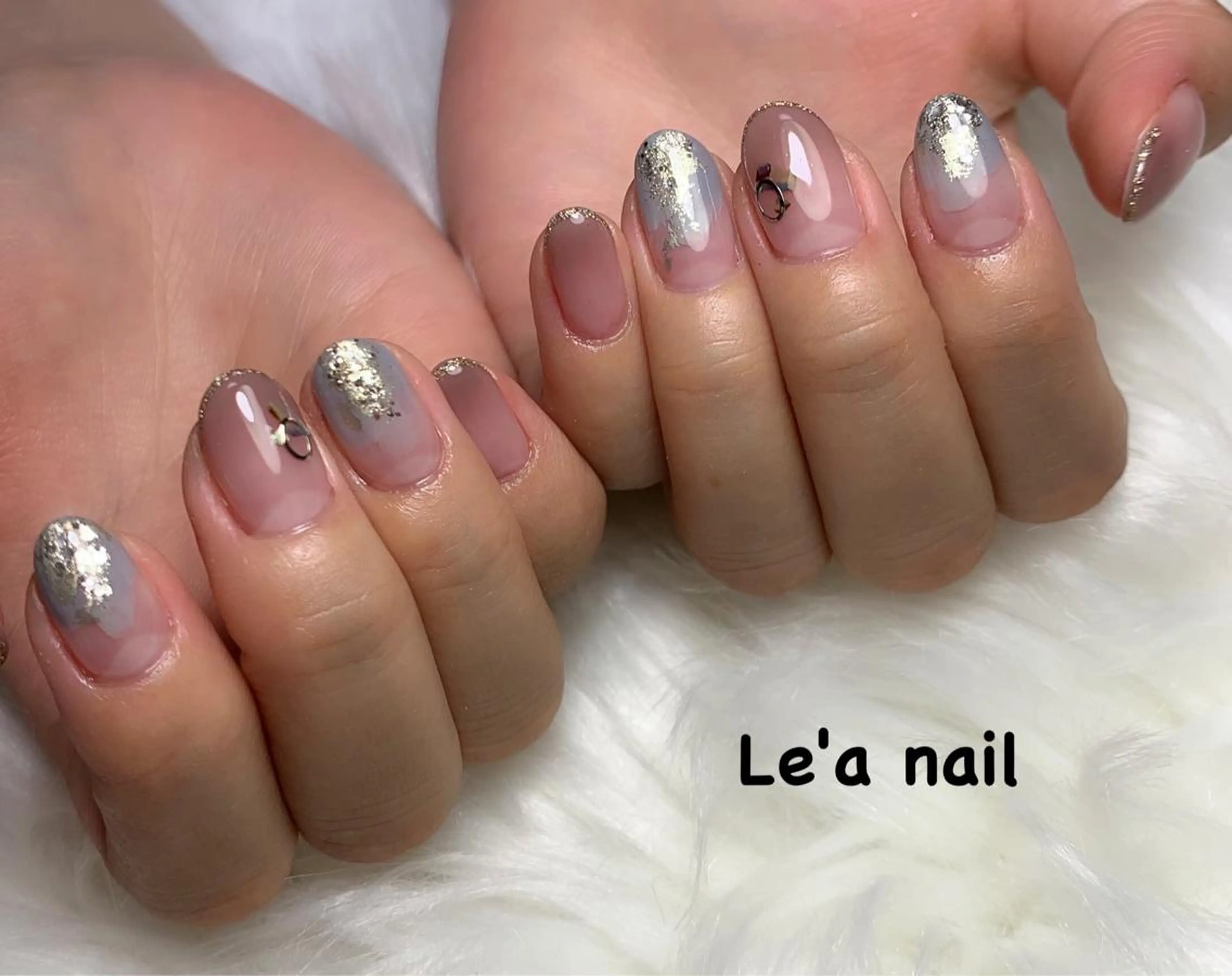 ネイル ハンドネイル 'mm  (ミリ) ＭＡＮＡＭＩのネイルデザイン