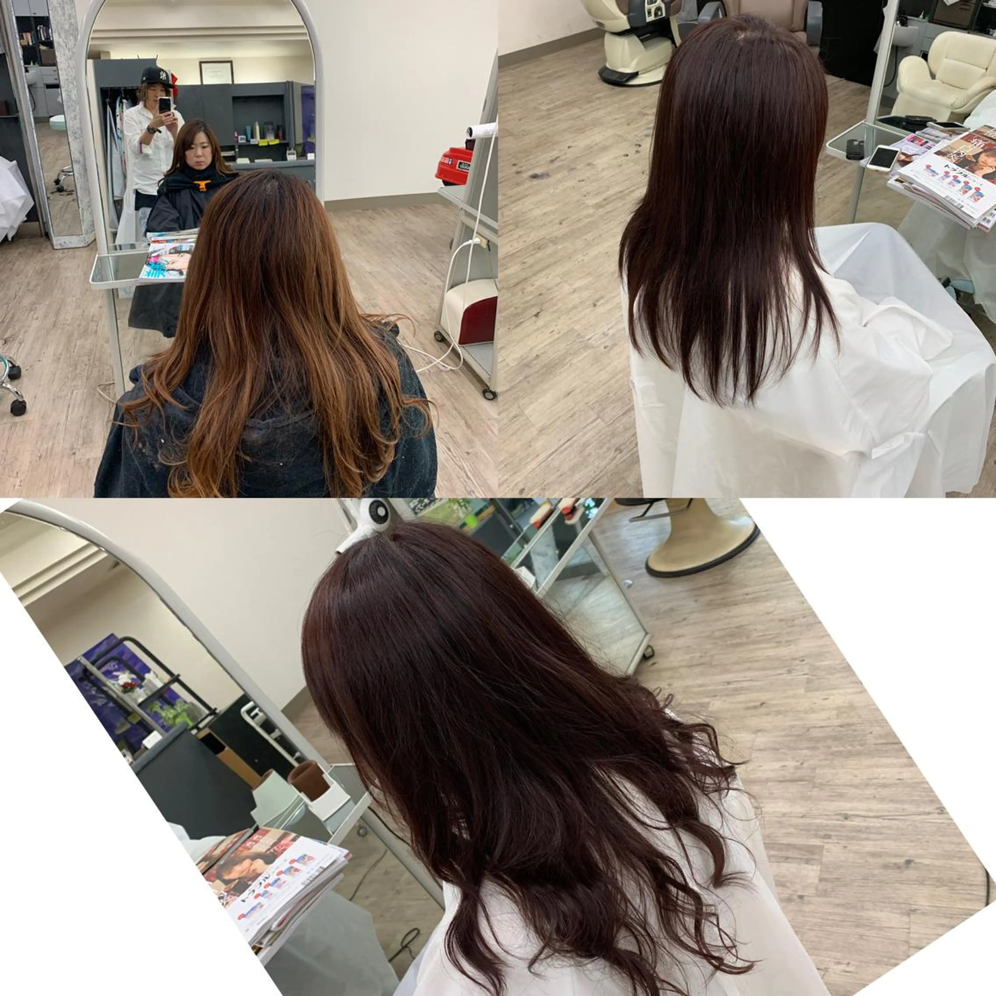 ミディアム カラー 丹野 圭太のヘアスタイル