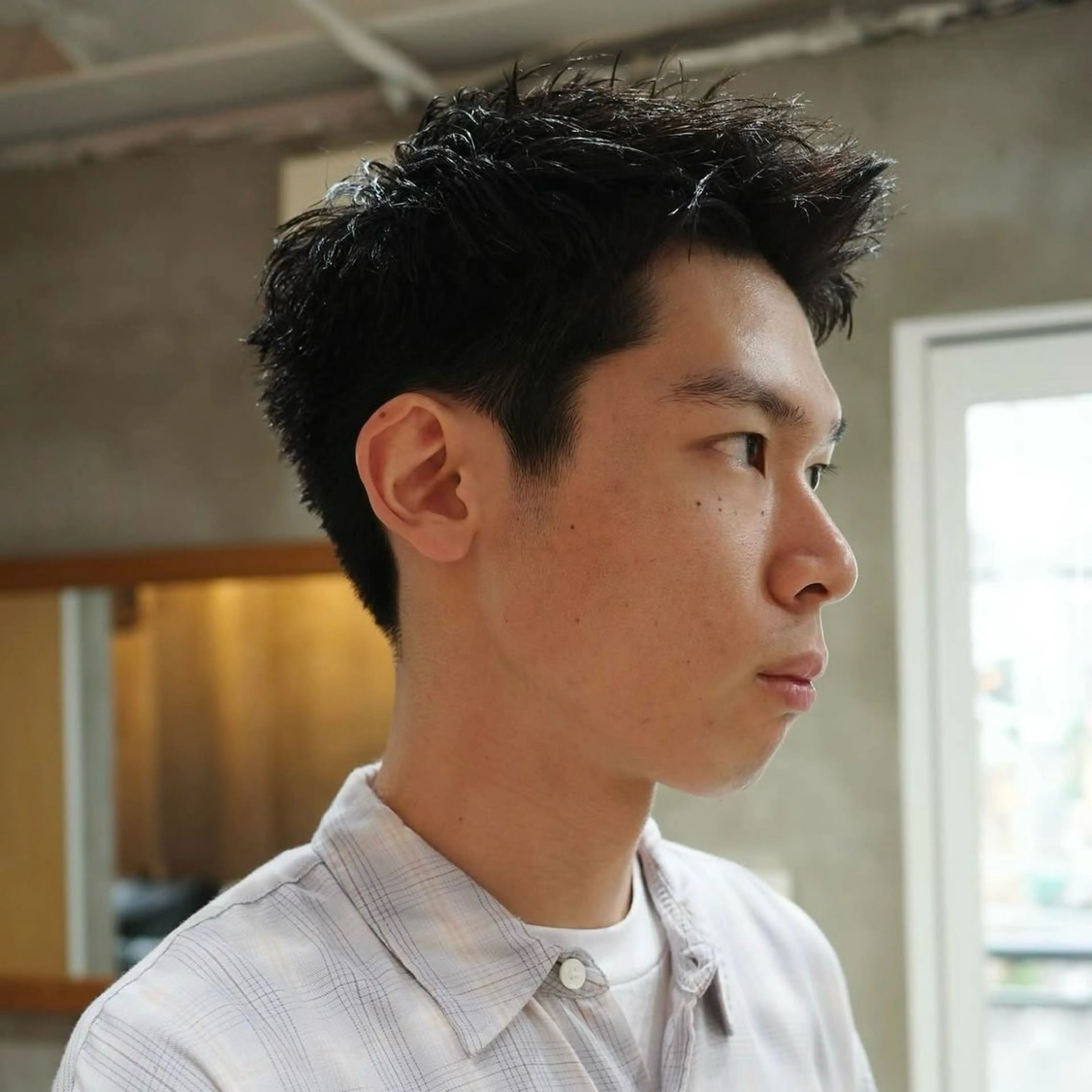 ショート メンズ メンズショート スパイキーショート レイヤーカット ショートヘア 🌿ボブ パーマ高橋啓太🌿のヘアスタイル