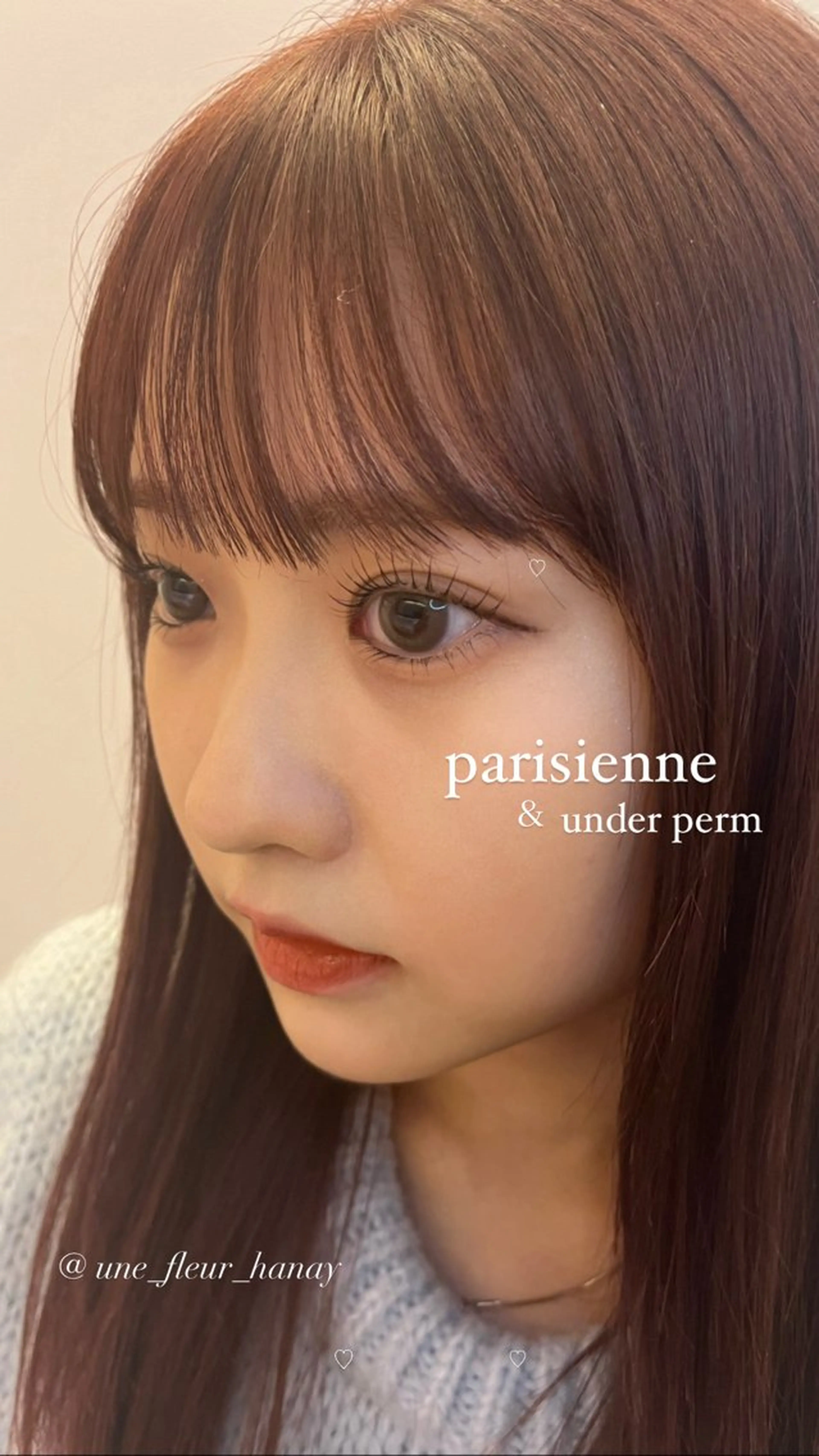 マツエク・マツパ パリジェンヌラッシュリフト unefleur💞 hanayoのマツエク・マツパデザイン