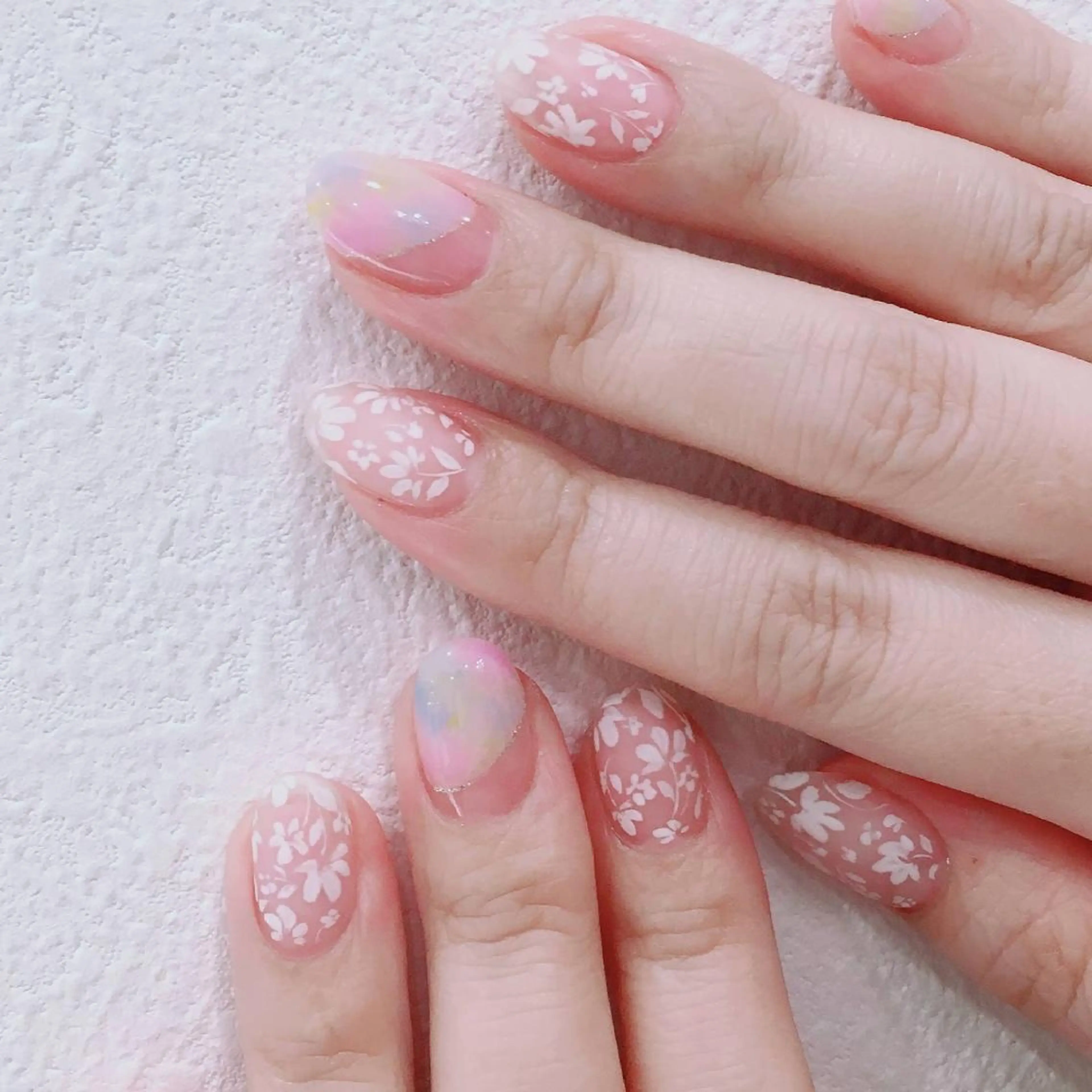 ネイル フラワーネイル nénuphar misaのネイルデザイン