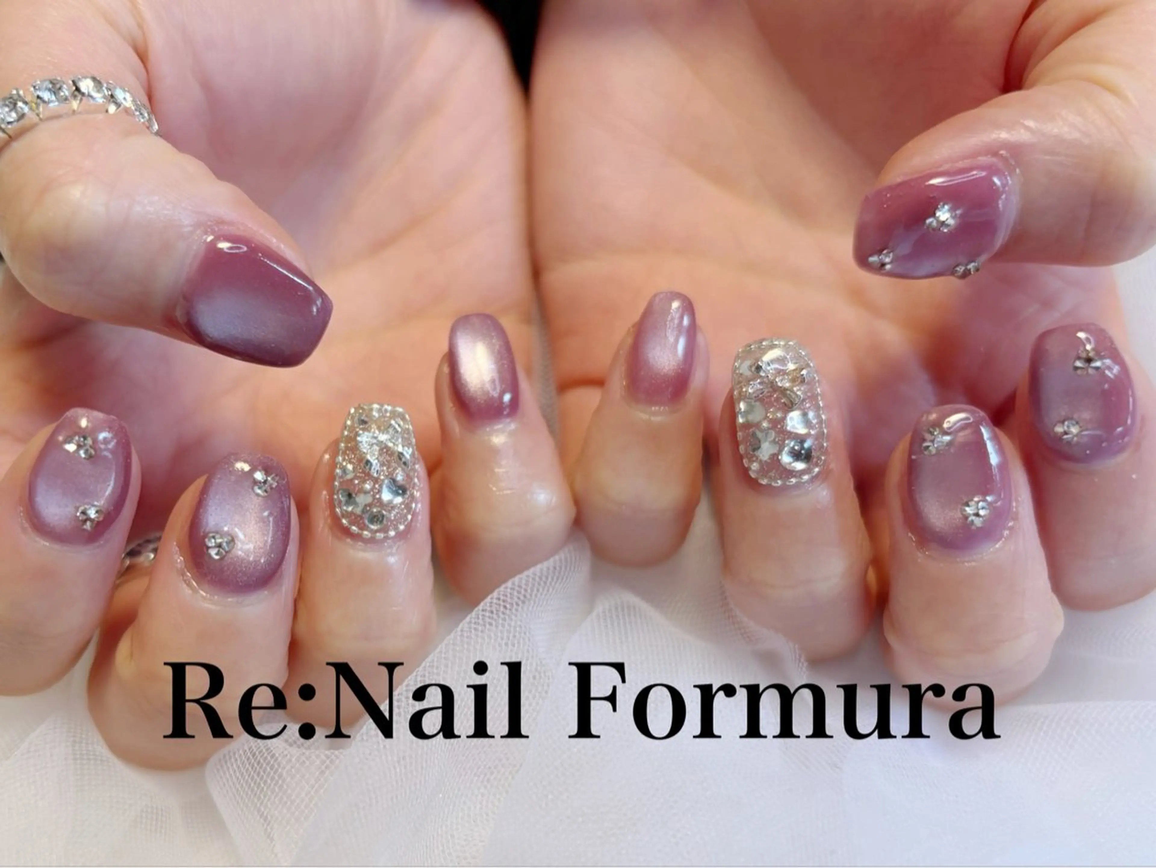 ミディアム ハンドネイル kido chieのネイルデザイン