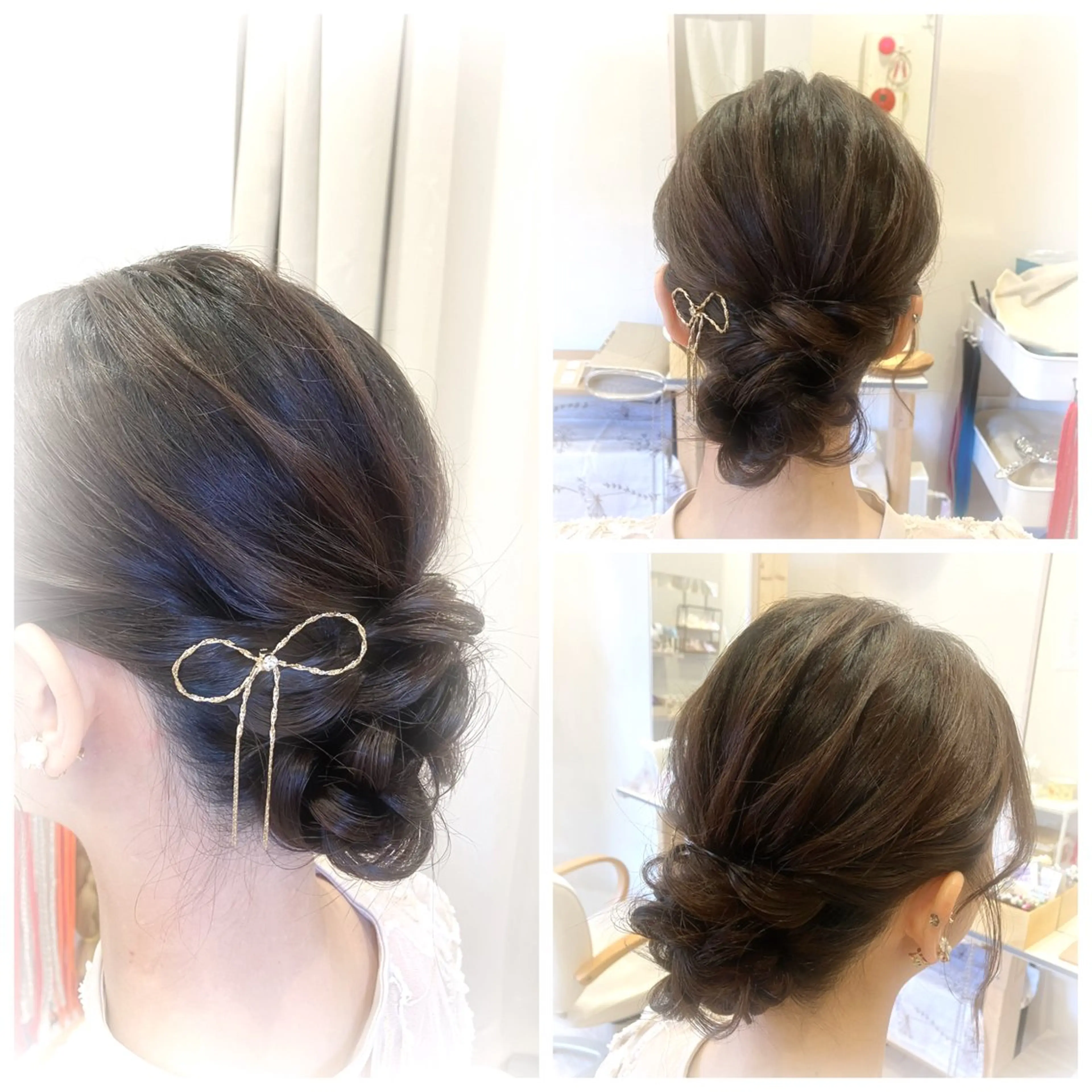 セミロング ヘアセット とみた ★みのヘアスタイル