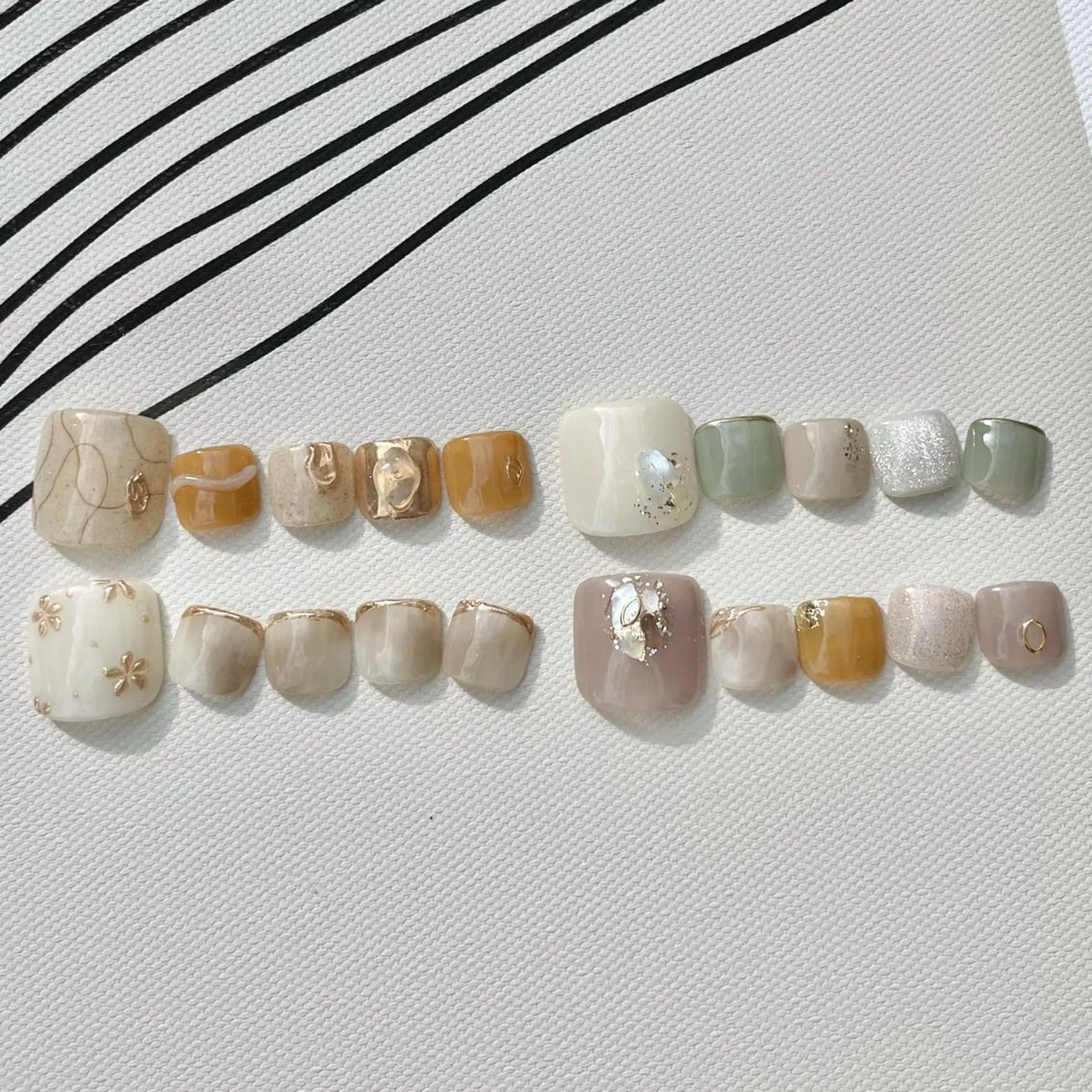 ネイル フットネイル reika .のネイルデザイン