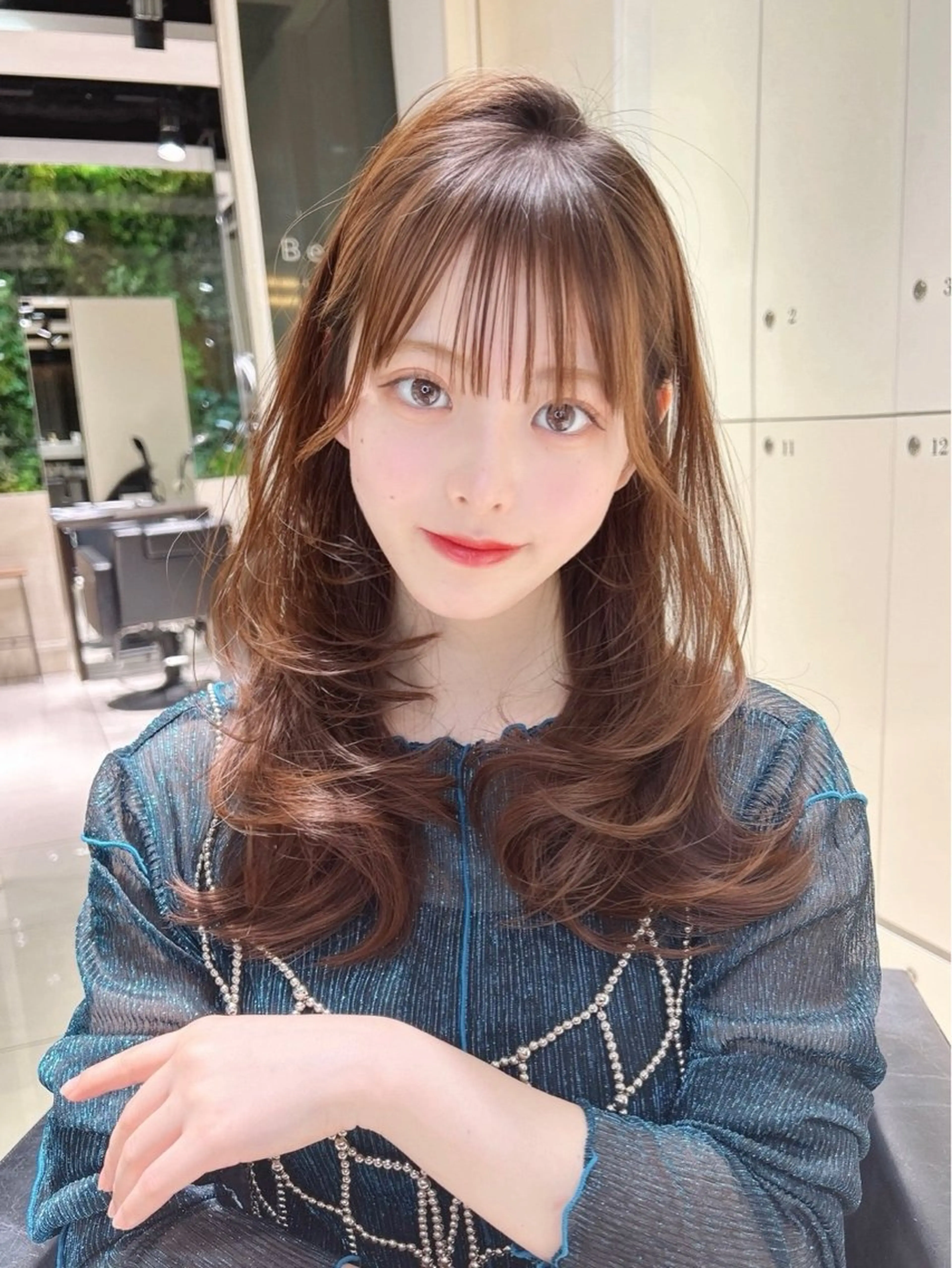 【前髪顔周りカット✂️ & 似合わせコテ巻🎀】※シャンプーブローはございません🙅‍♀️⚠️の写真
