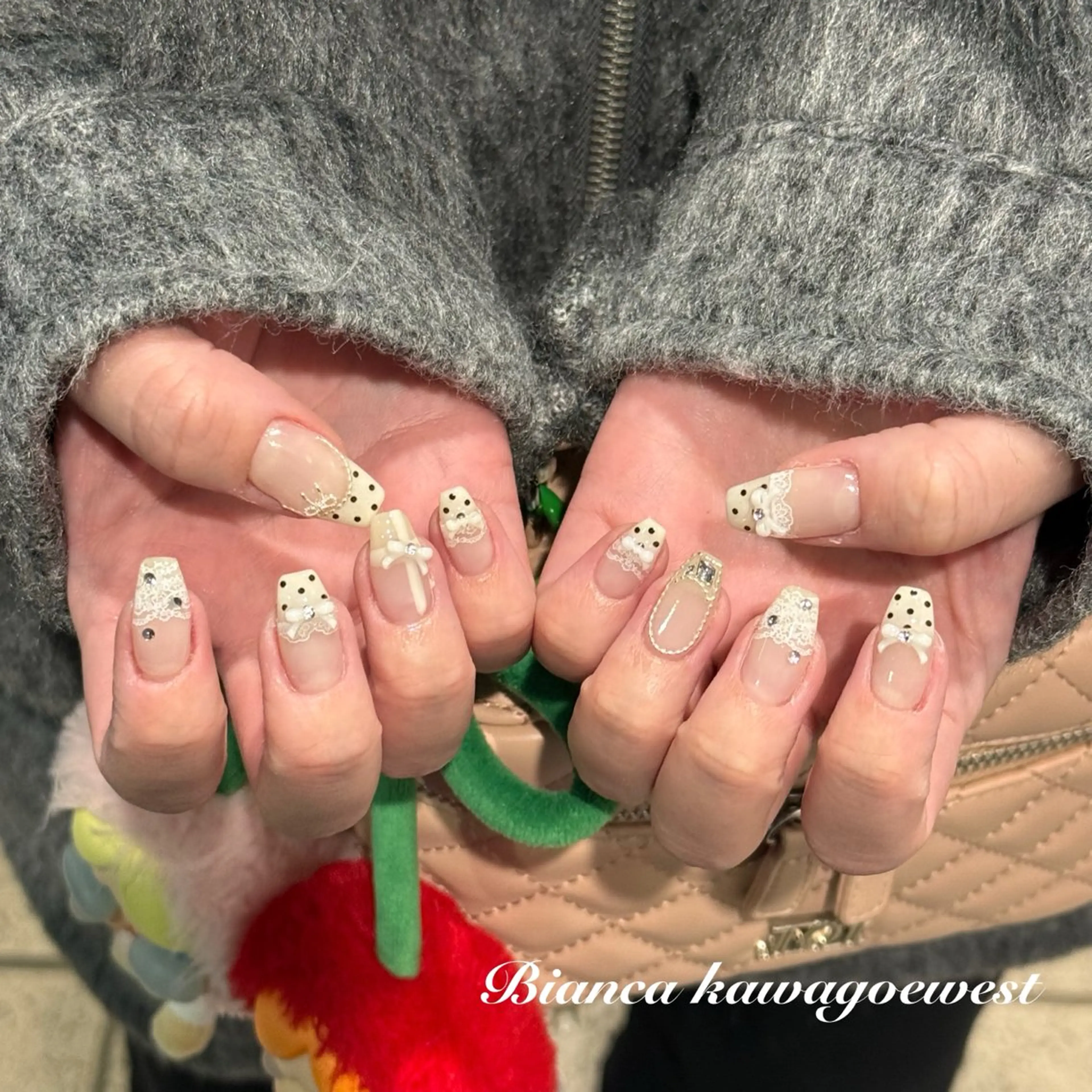 ネイル ハンドネイル Bianca川越西口 NAKANOのネイルデザイン