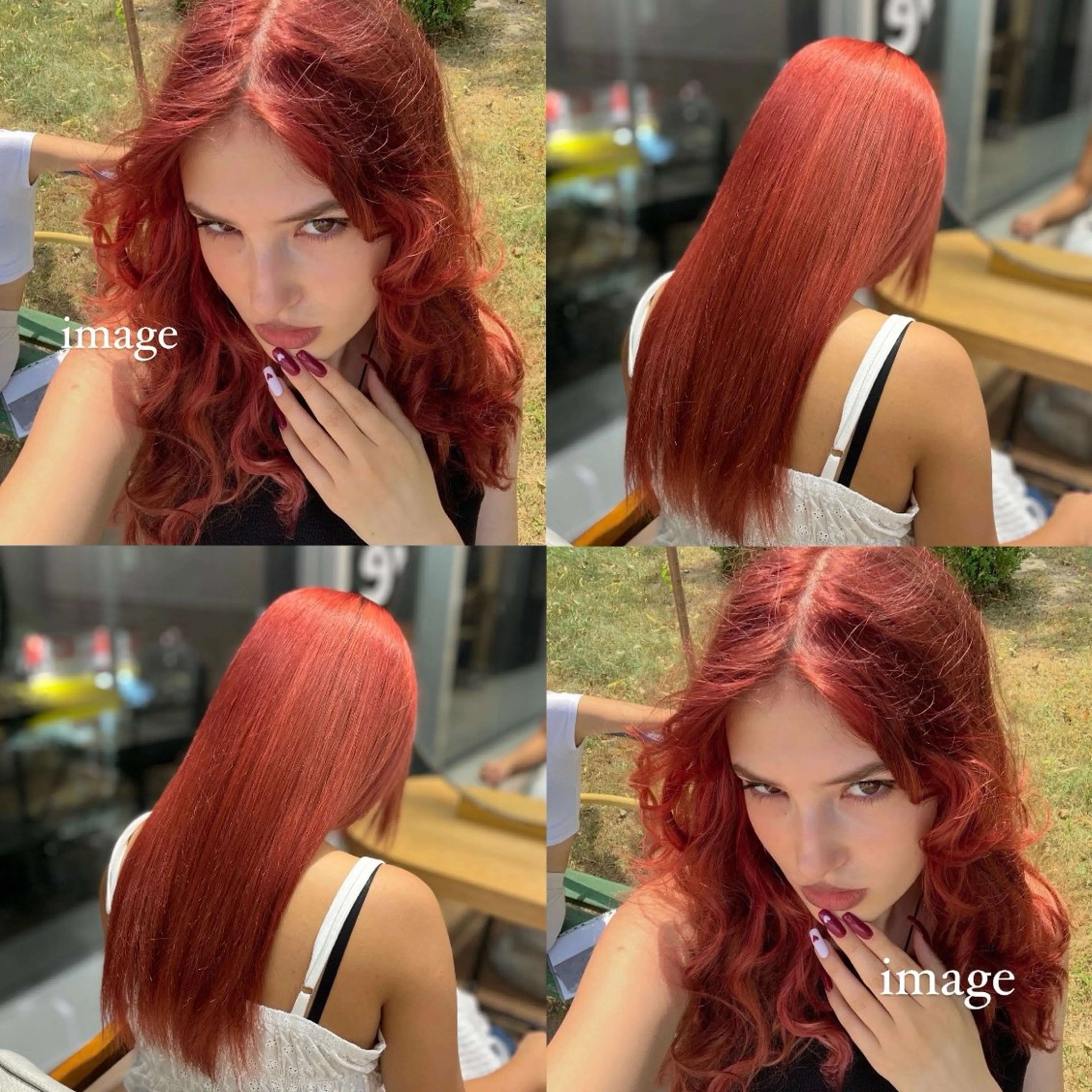 カラー ブリーチ オレンジ カラーモデル募集中 🫧HONOKAのヘアスタイル