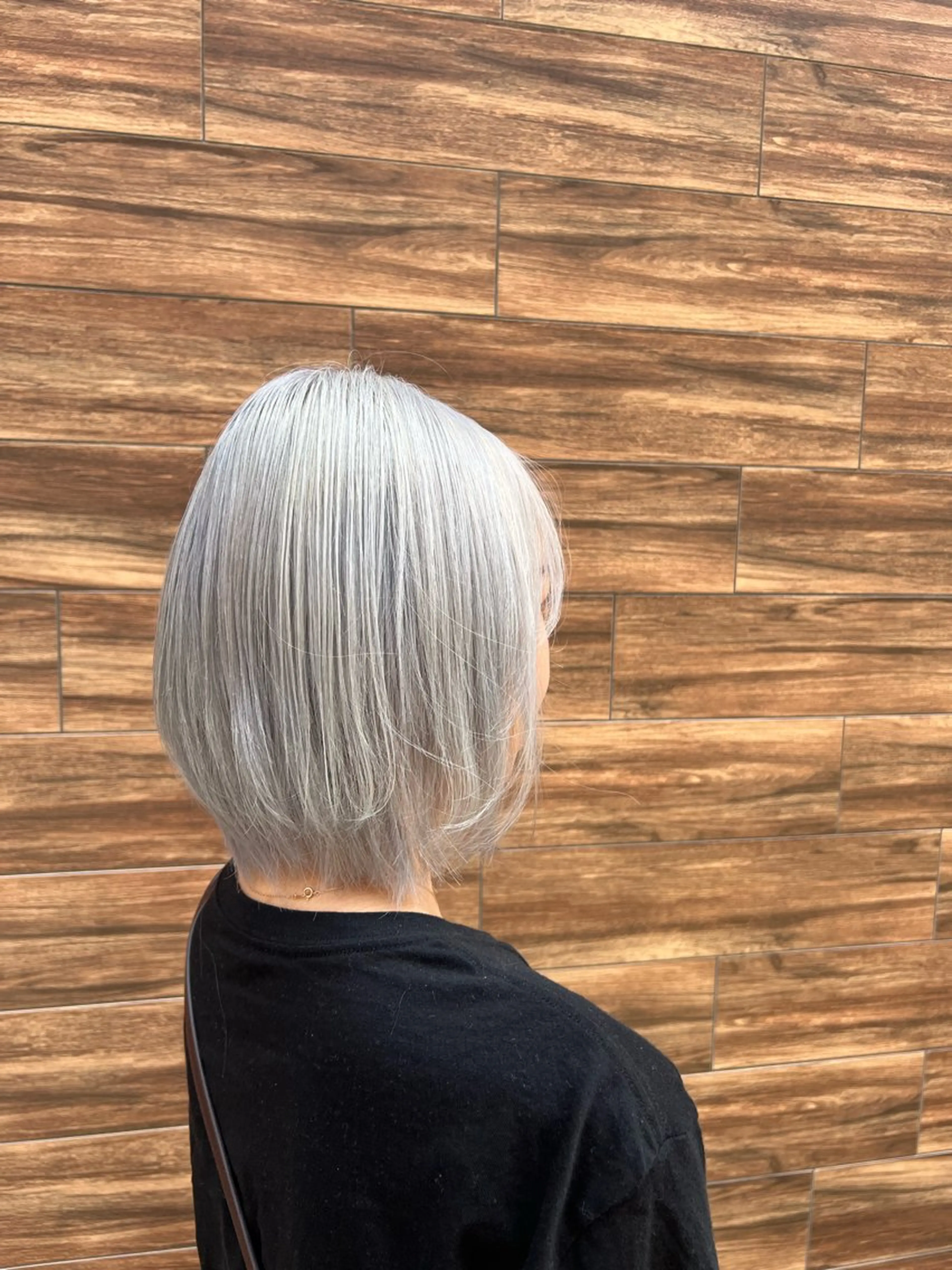カラー ハイトーン／パーマ 特化平田のヘアスタイル