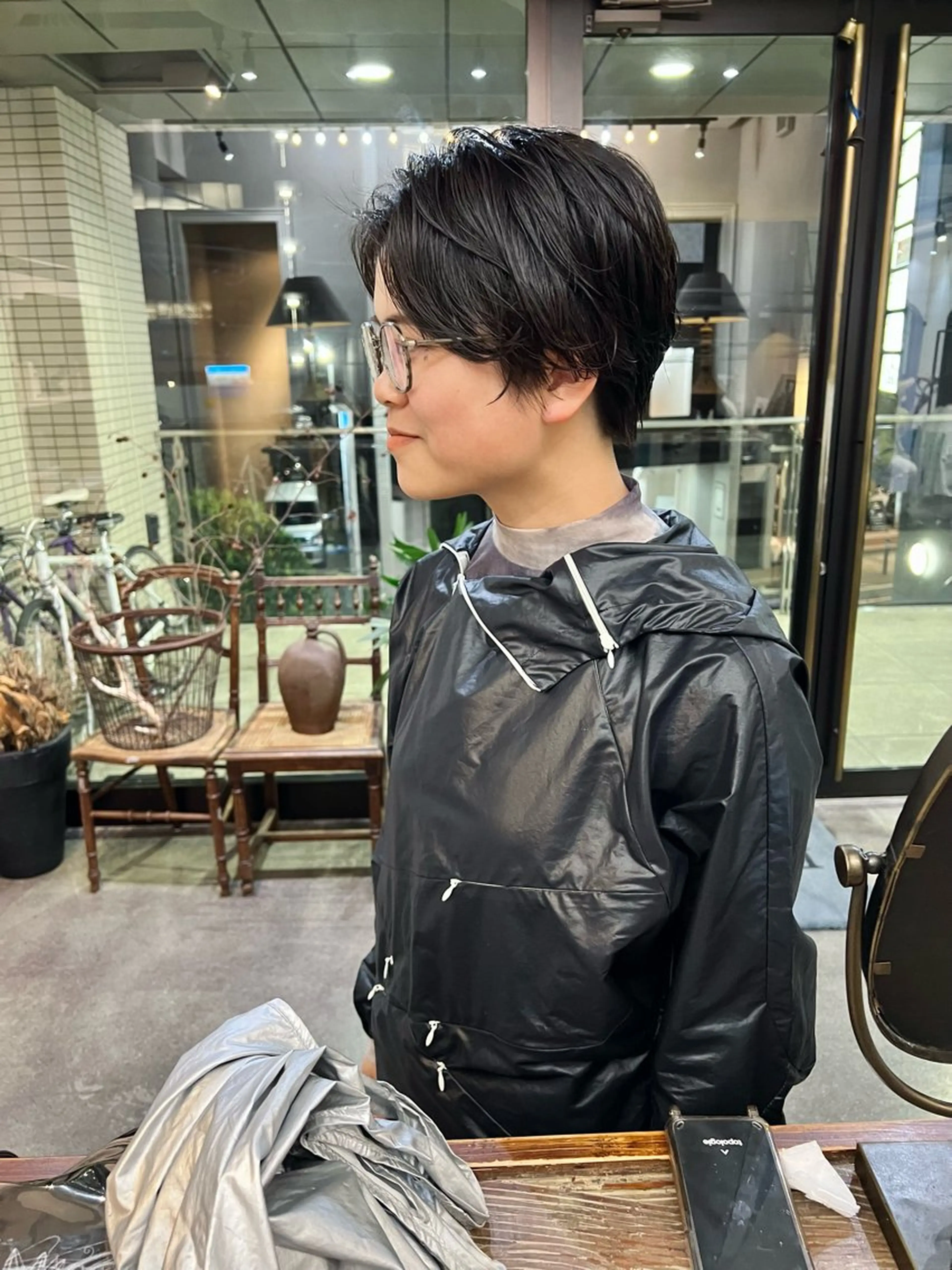 ショート パーマ ハンサムショート ショートヘア カット パーマ 千葉 郁也のヘアスタイル