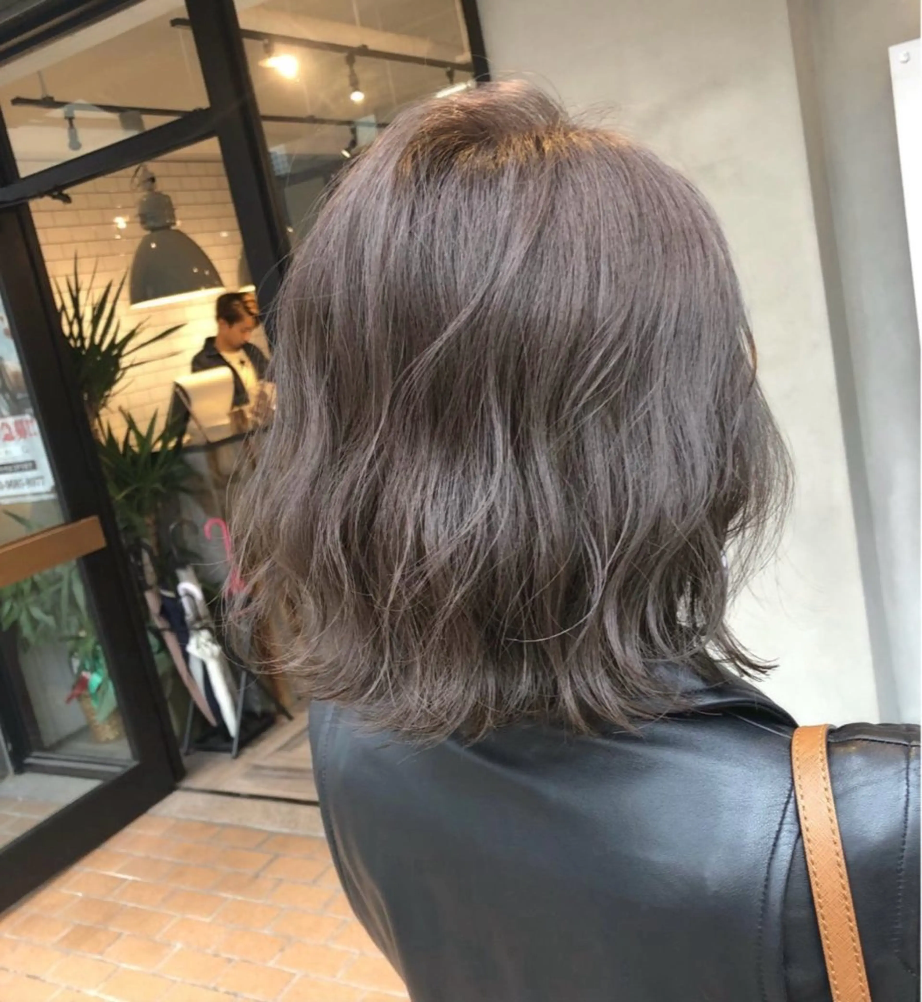 セミロング カラー Lafithhair lov. 福山駅家店のヘアスタイル
