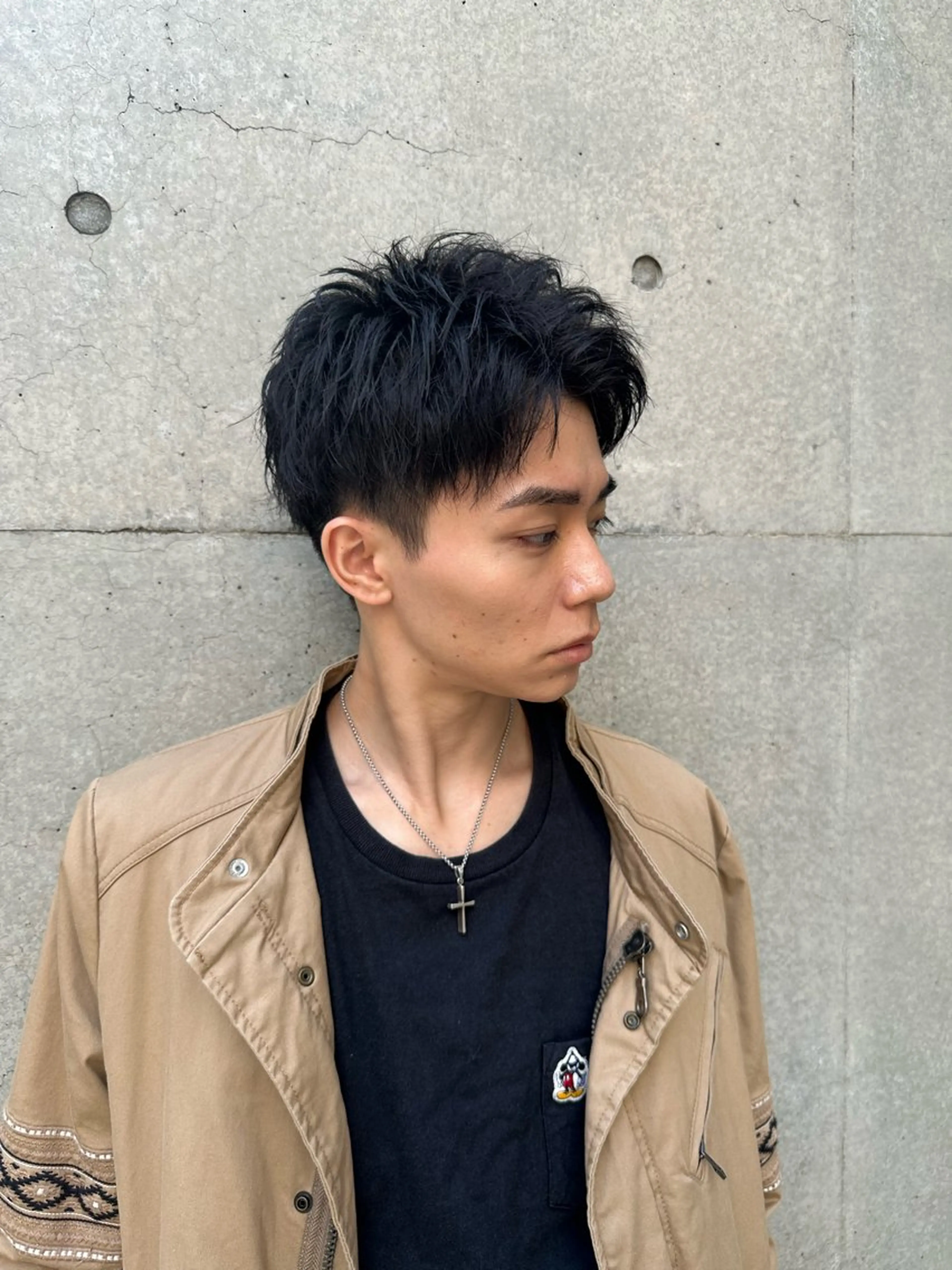 ショート メンズ アップバング ショートヘア ⚡️ショート特化⚡️ ATARUのヘアスタイル