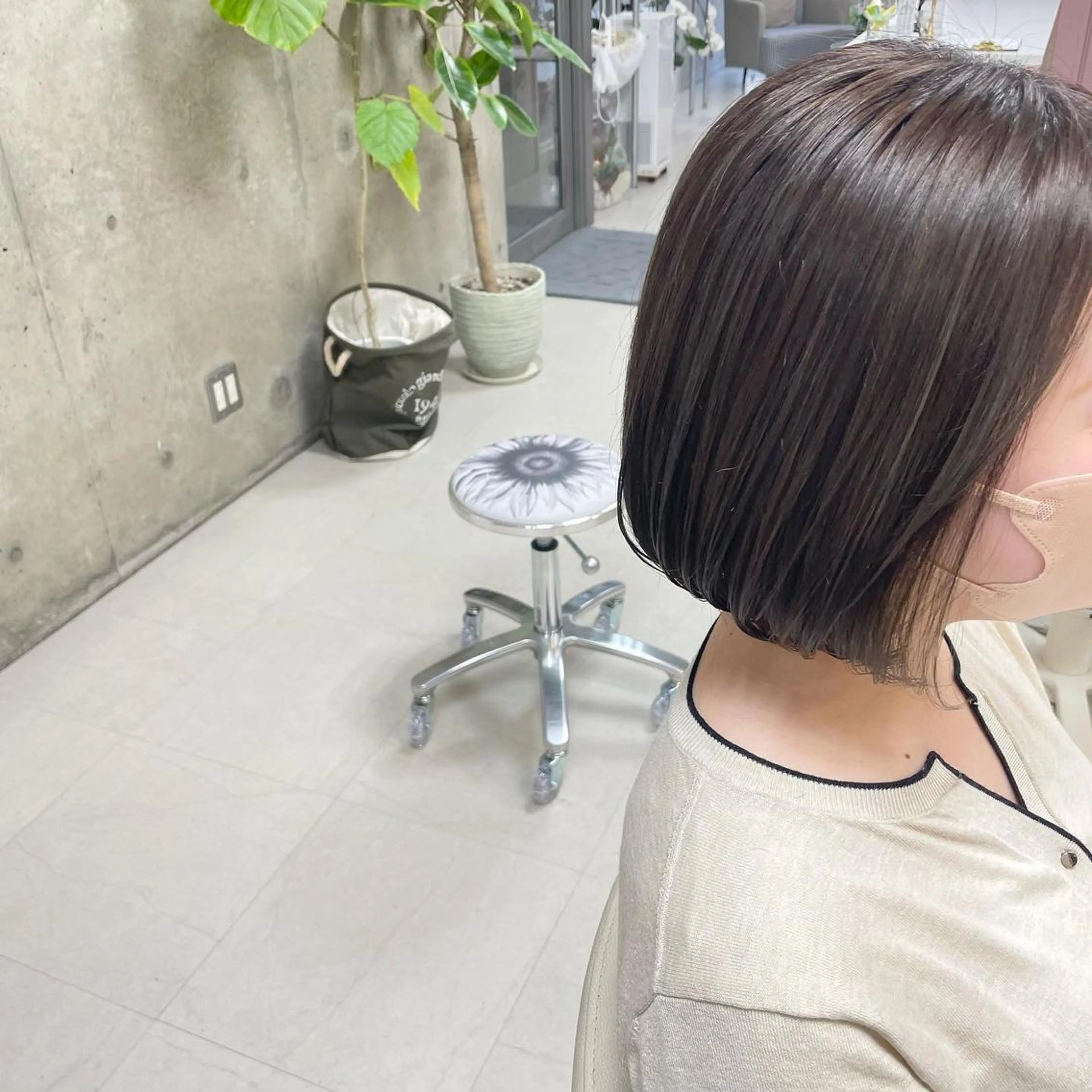 ショート カラー ハイライトカラー ハイライト カット ヘアカラー トリートメント Lemupu所属・坂本 沙也加のヘアスタイル