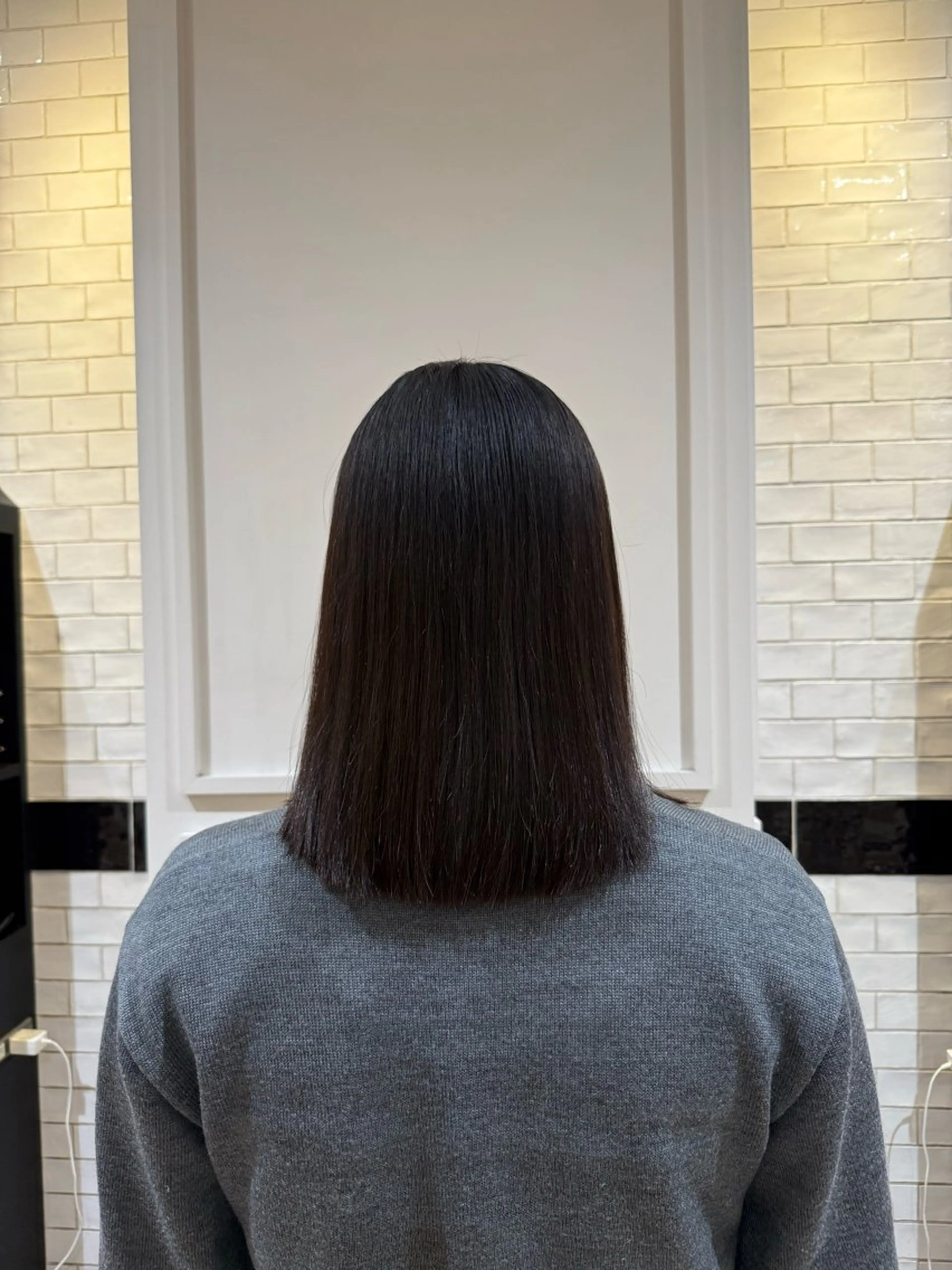 ミディアム 深川 はなのヘアスタイル