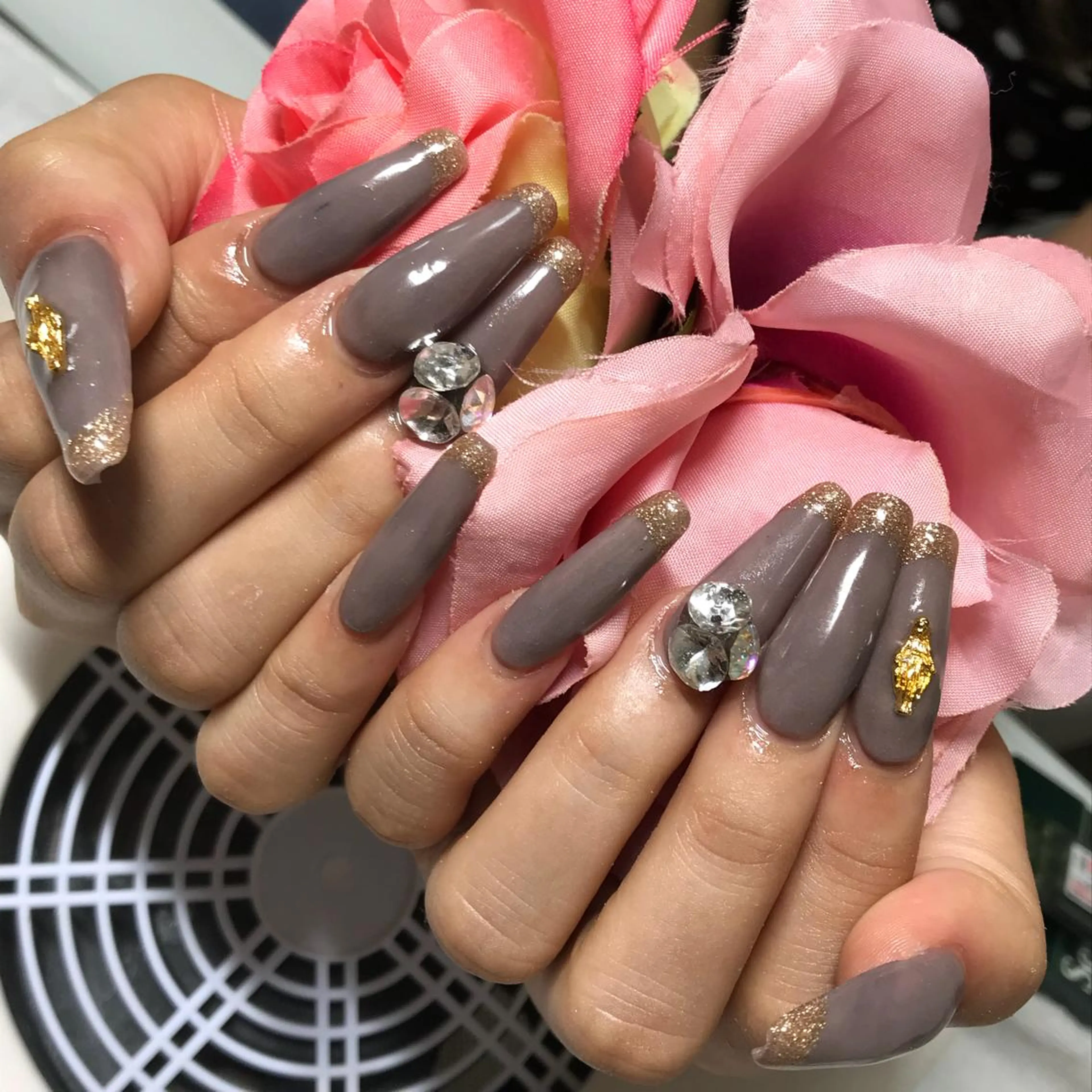 ロング ネイル フレンチネイル ハンドネイル 《LB》ラブリエ Nail&eyeのマツエク・マツパデザイン