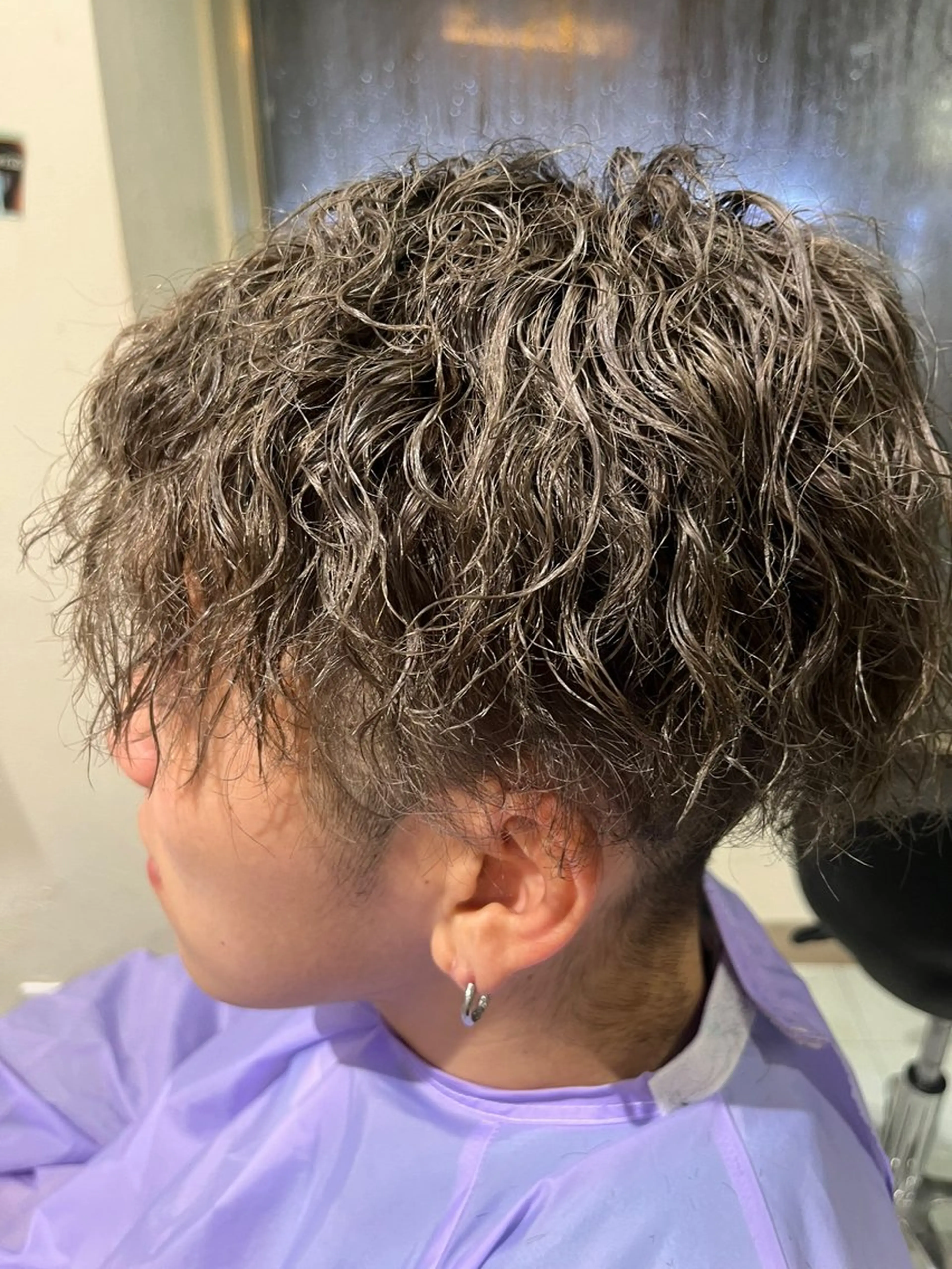 カラー パーマ ブリーチ イルミナカラー Mi ruのヘアスタイル