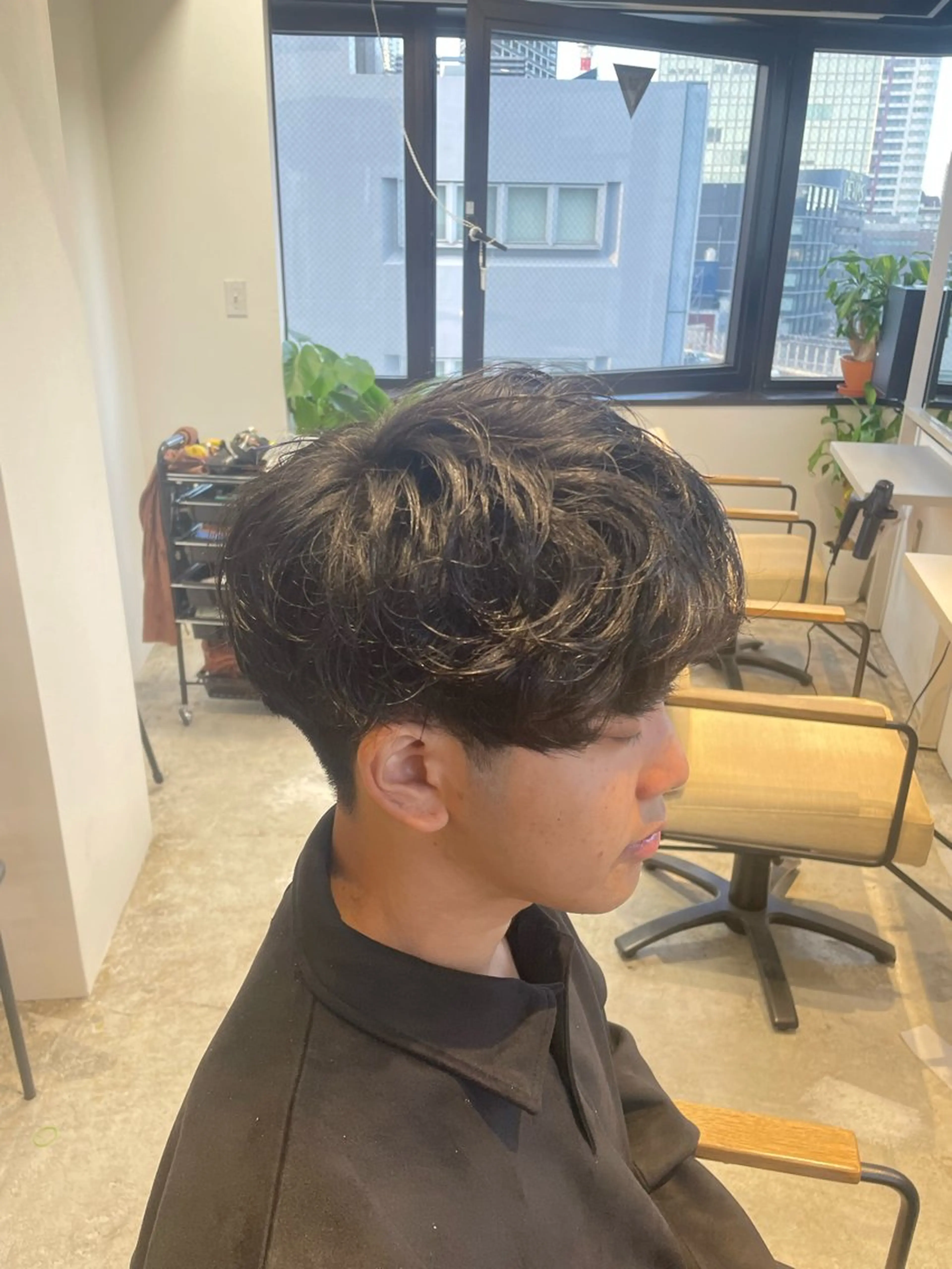 ショート メンズパーマ梅田 ・川副史晶のヘアスタイル