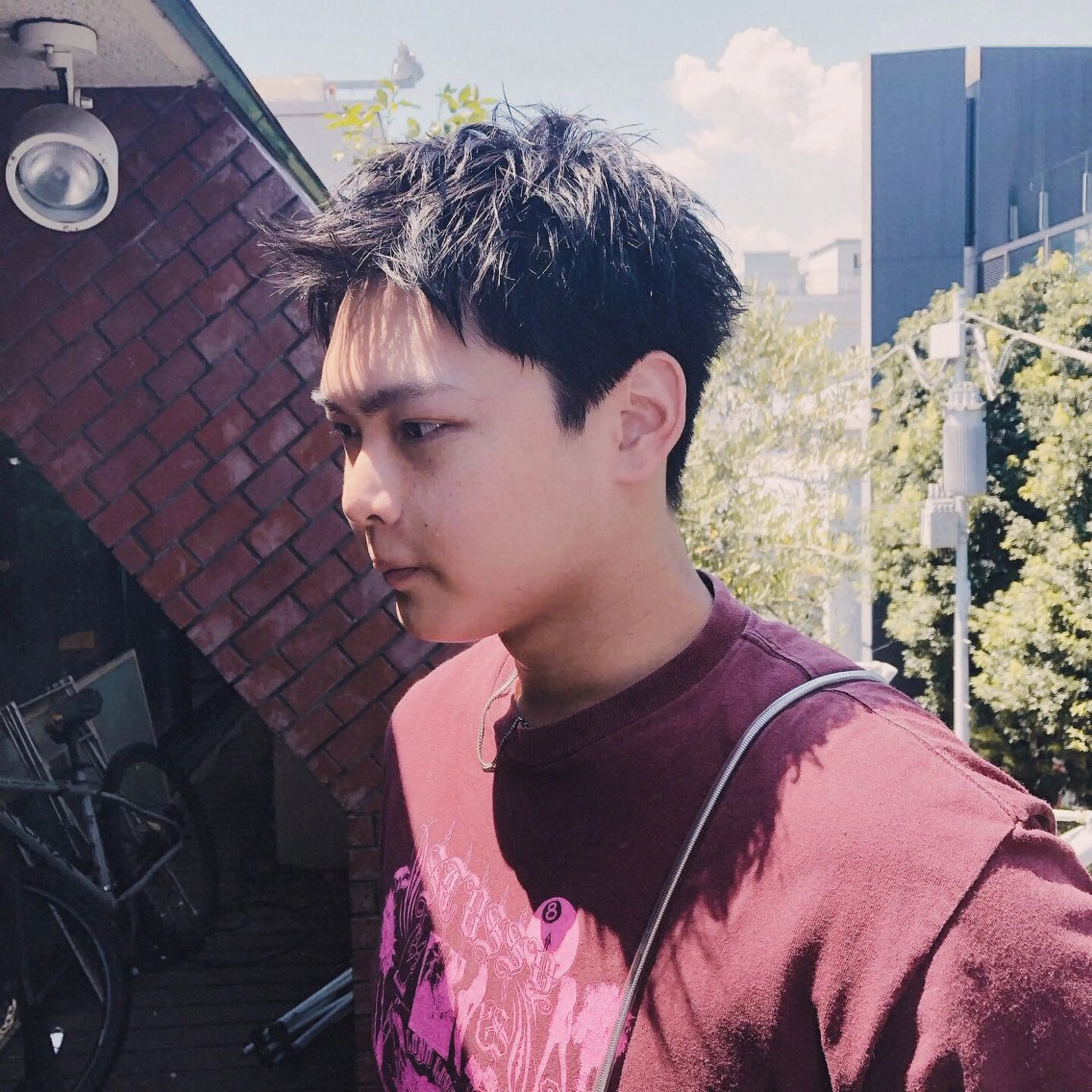 ヘアアレンジ メンズ スパイキーショート カット トリートメント ヘアセット メンズ特化✂️栗原 侑也のヘアスタイル