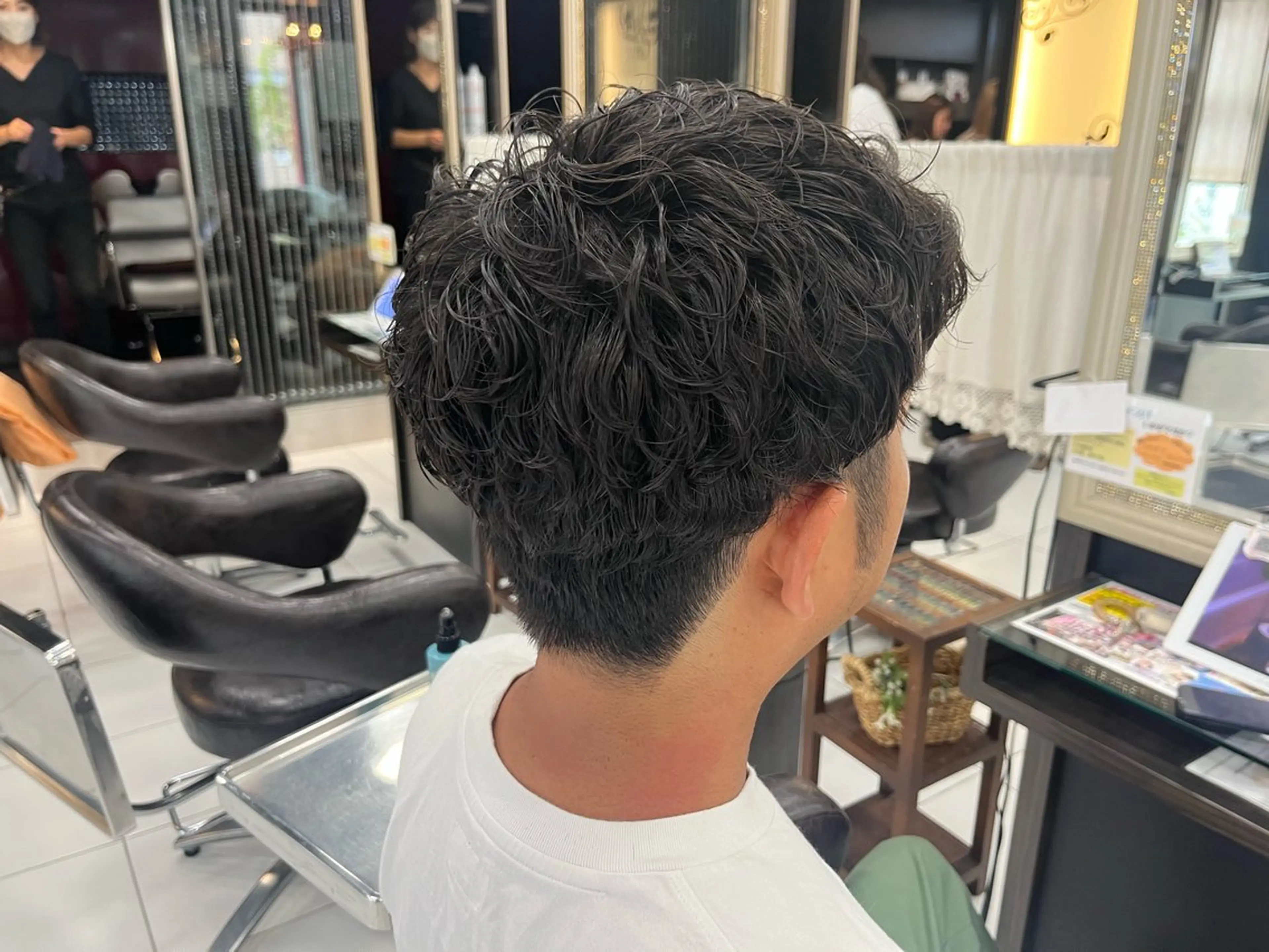 メンズ カット パーマ 🦋YUI 髪質改善 ブリーチ　着付け🦋のヘアスタイル