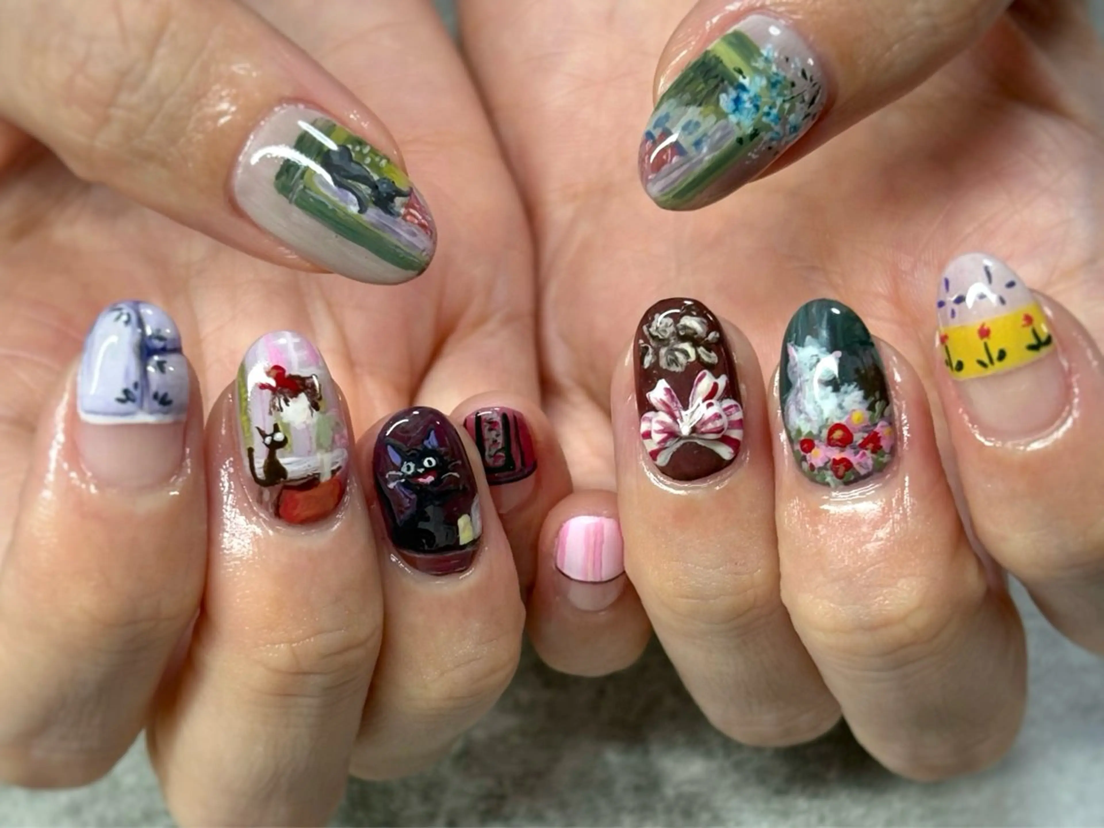 ネイル ハンドネイル FIORITURA Maikoのネイルデザイン