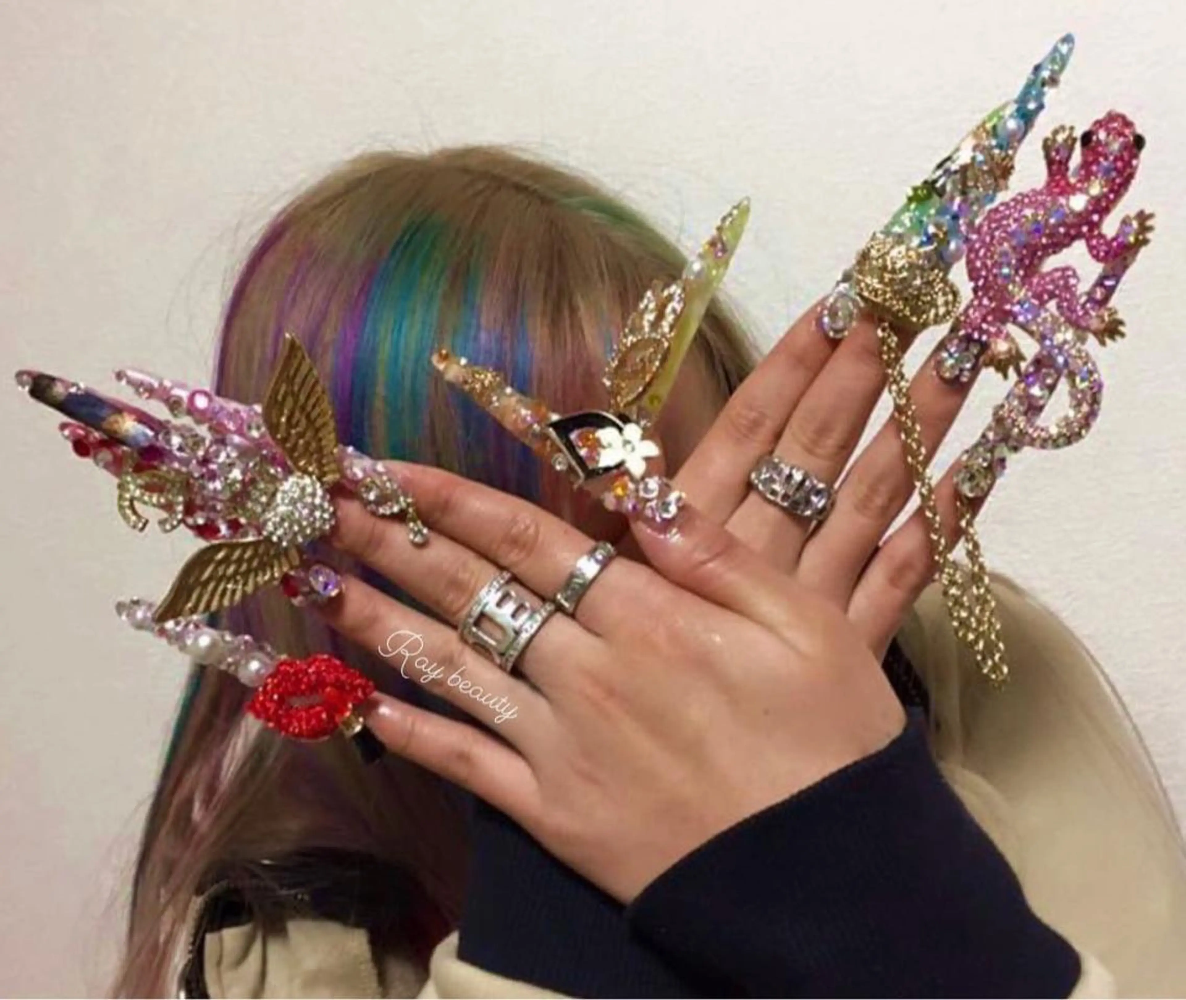 デザインスカルプ❁⃘*.ﾟ2枚フォームデザイン自由！39,600円の写真