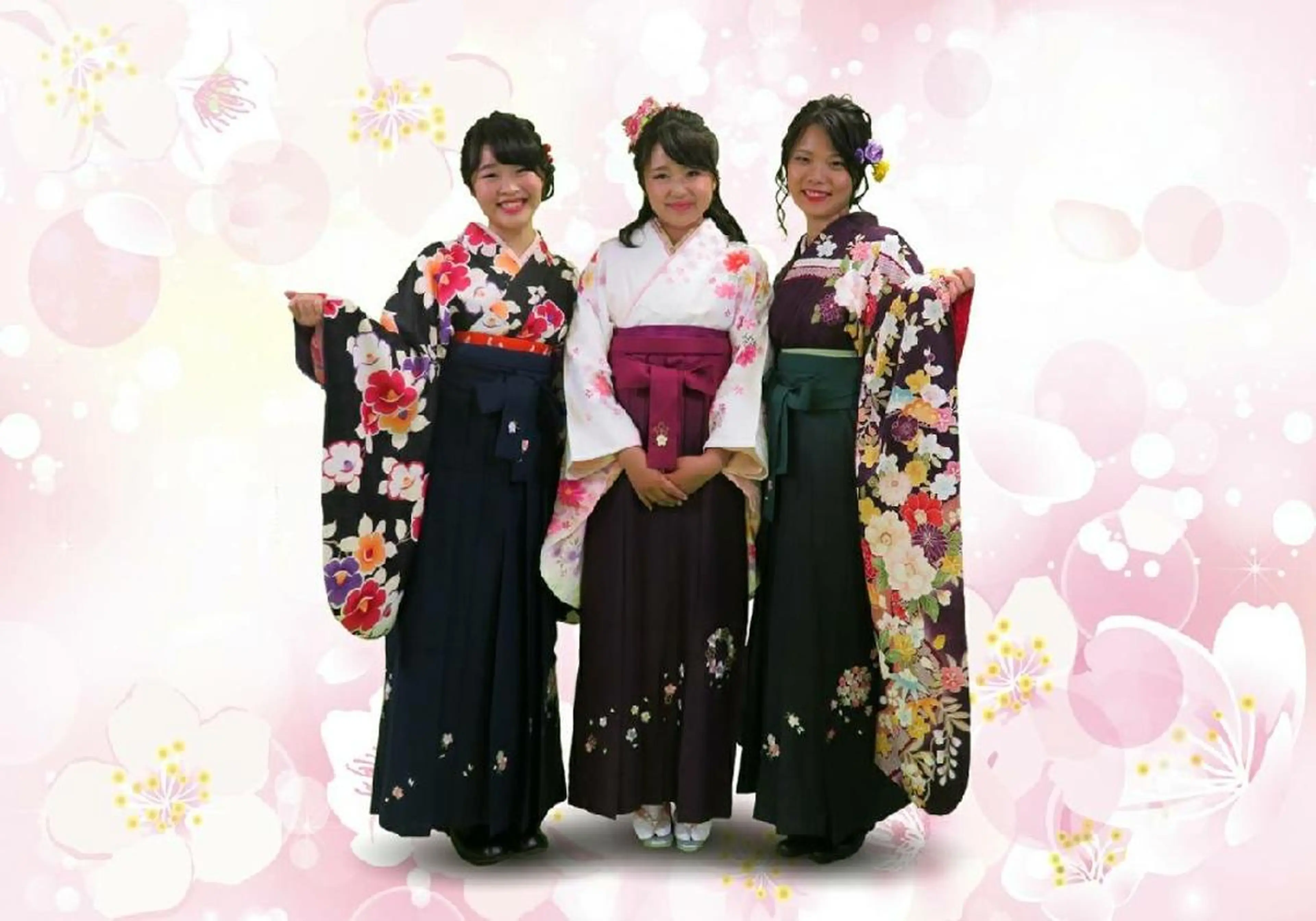 ミディアム ヘアアレンジ 卒業式のヘアスタイル Hair&Make  Delight*のヘアスタイル