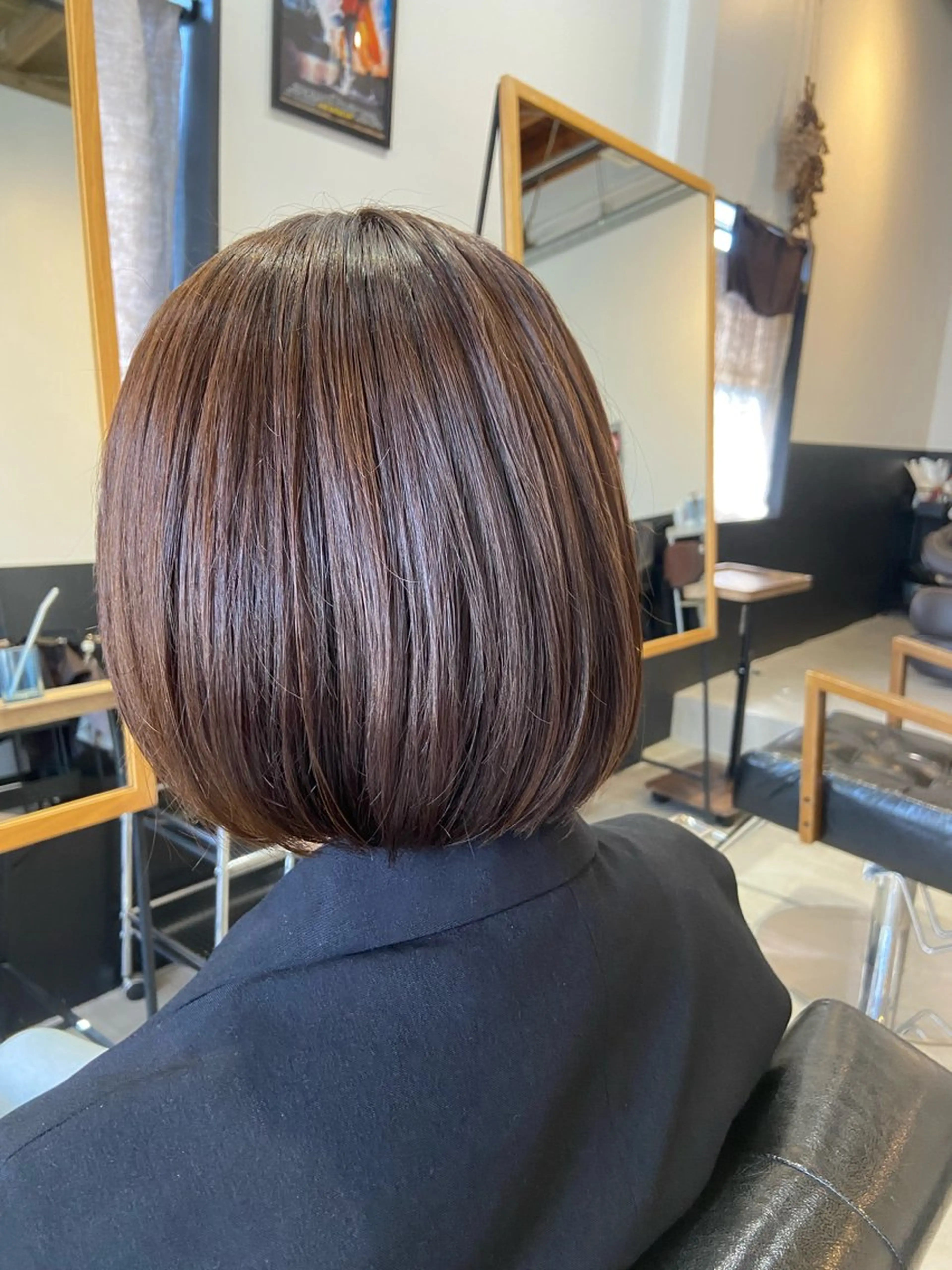 ショート カット ヘアカラー 💫縮毛矯正/ カット💫徳永あい子のヘアスタイル