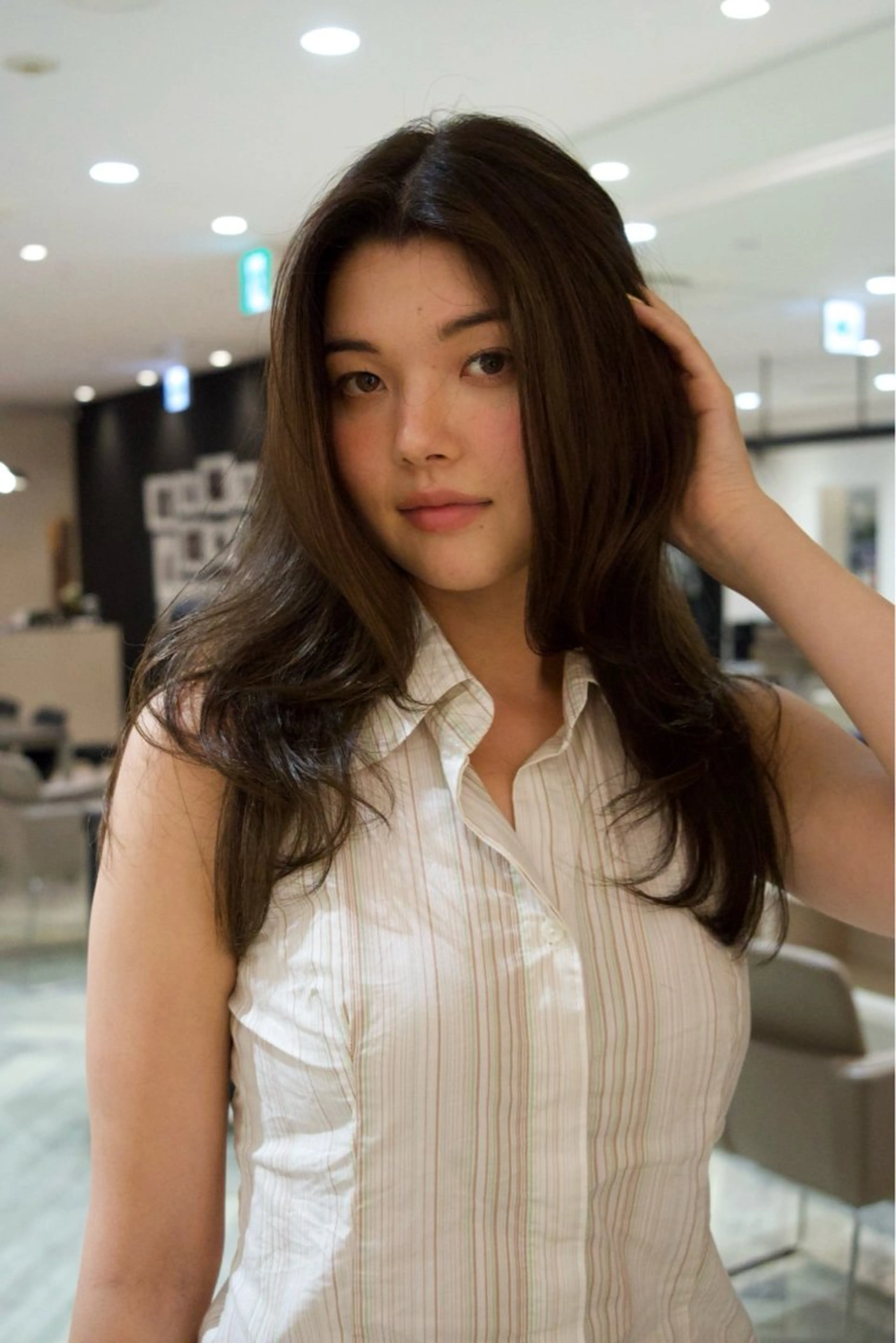 カラー リ パのヘアスタイル