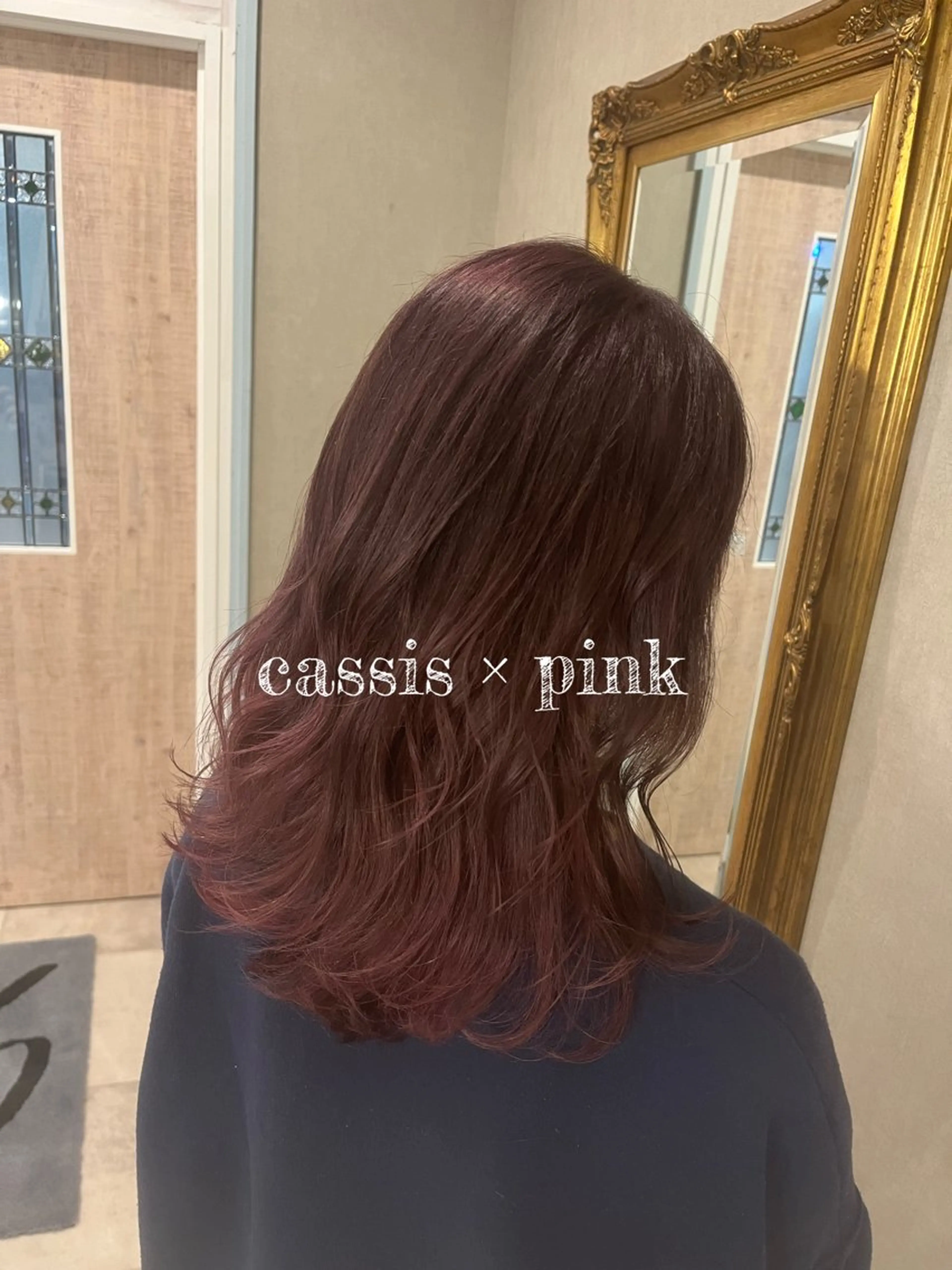 セミロング Calbari 中田 莉紗/奥州市水沢のヘアスタイル