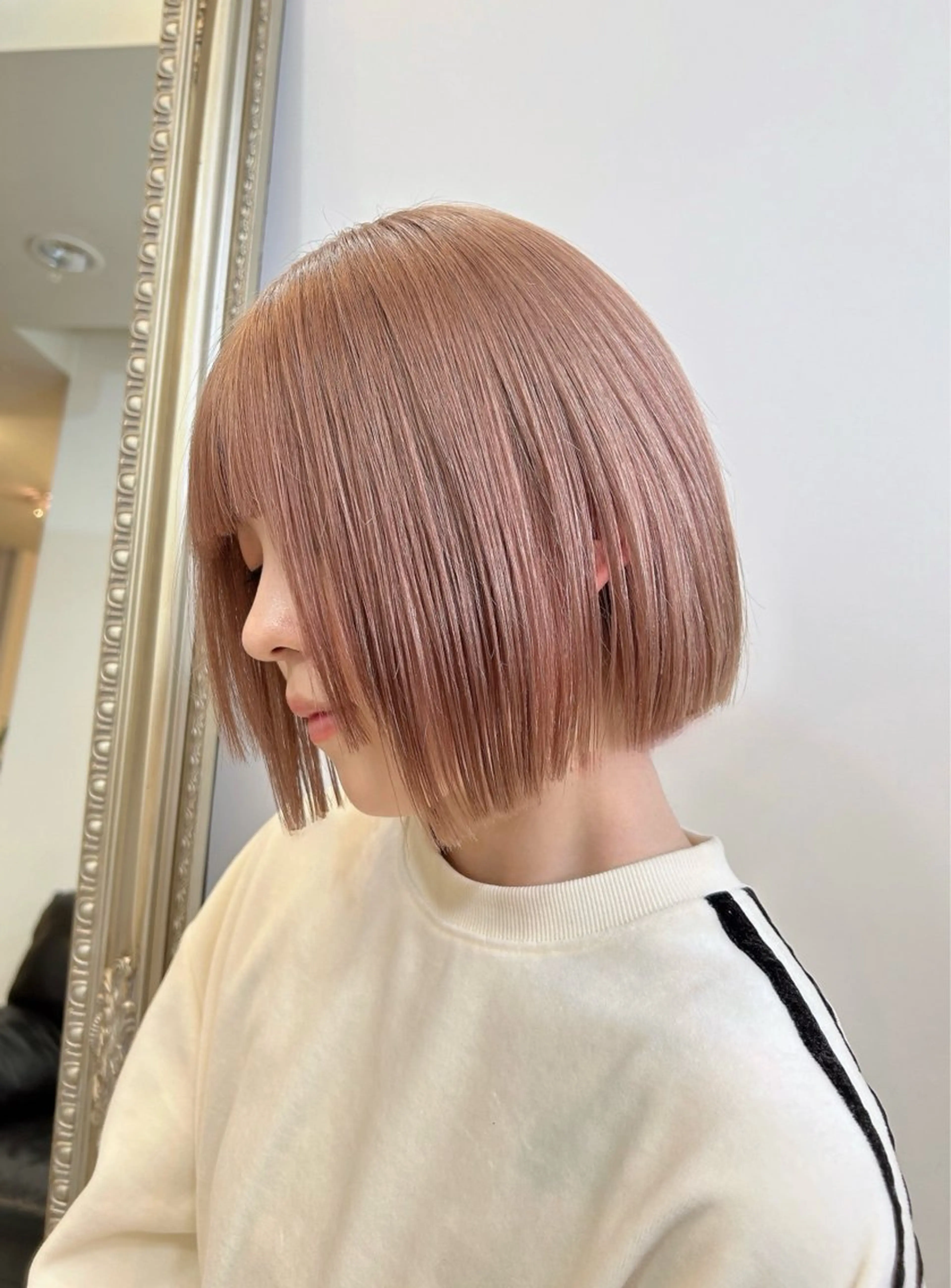 【学生限定🎀】ケアブリーチ＋カラー☁️ ※学生限定/学生証の提示必須の写真