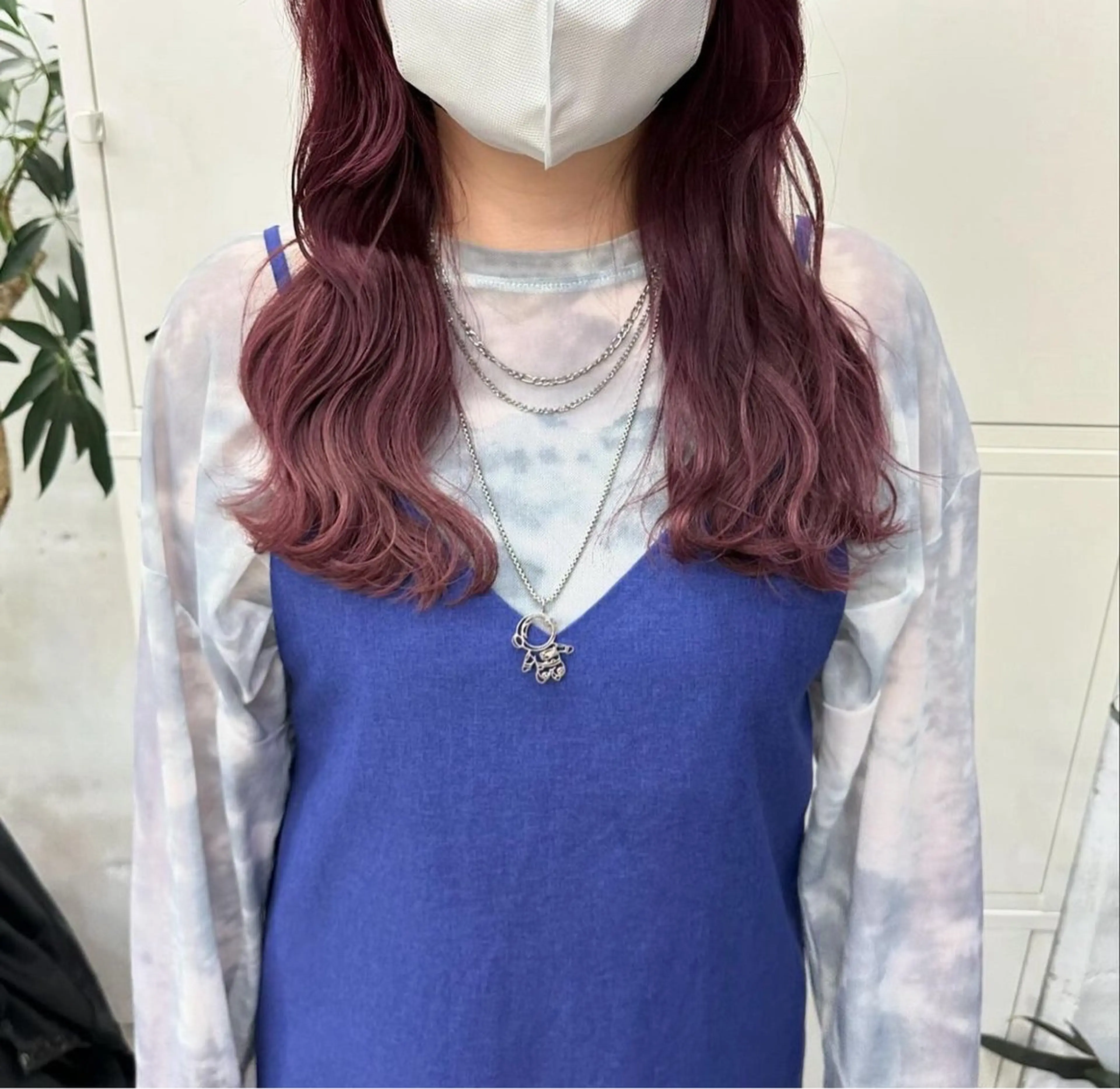 ロング カラー MUKU ひかるのヘアスタイル