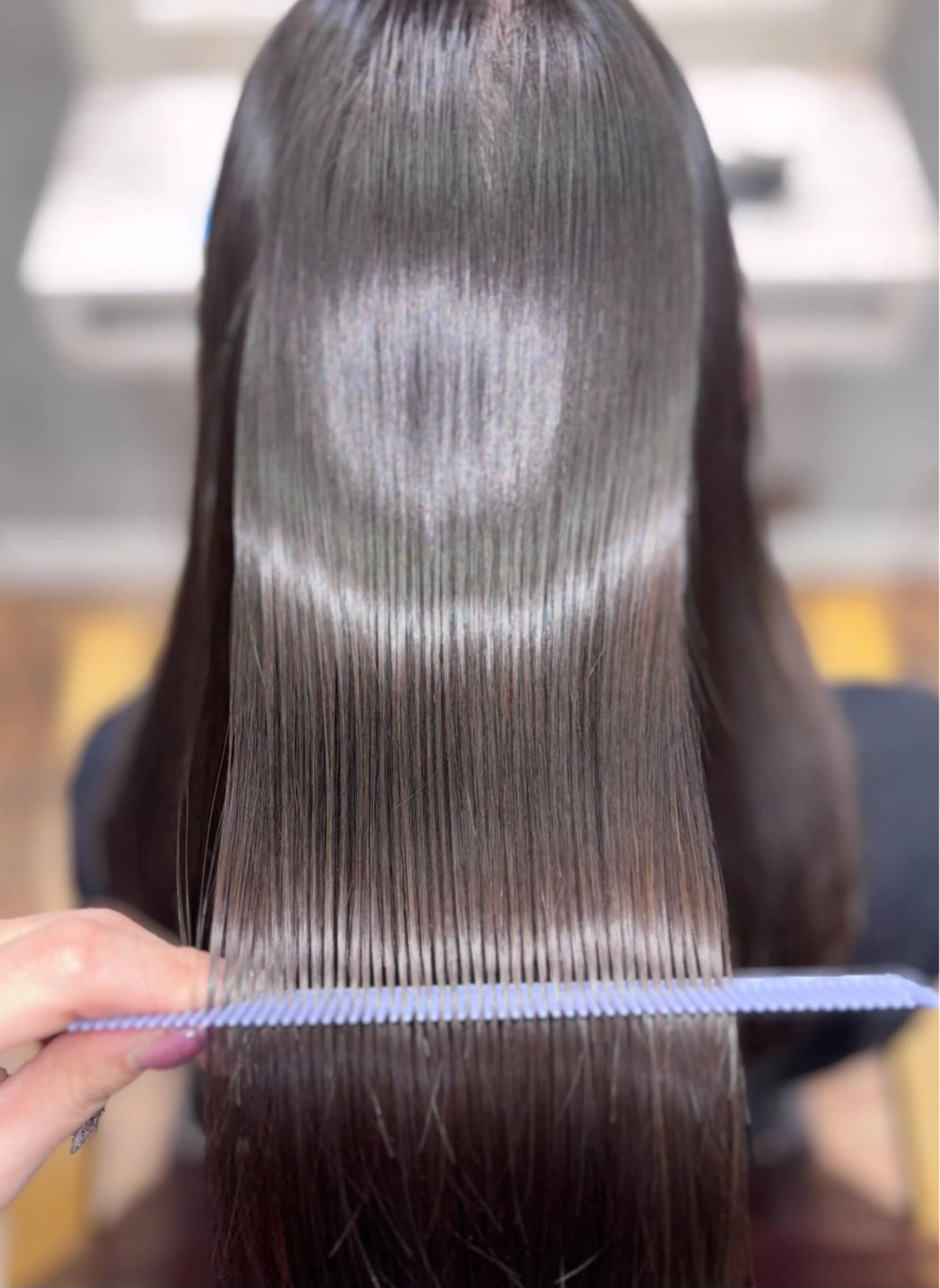 🤍🤍ご新規様早割限定🤍🤍カット+縮毛矯正（酸性ストレート変更可）＋最高級オリジナル髪質改善トリートメントの写真