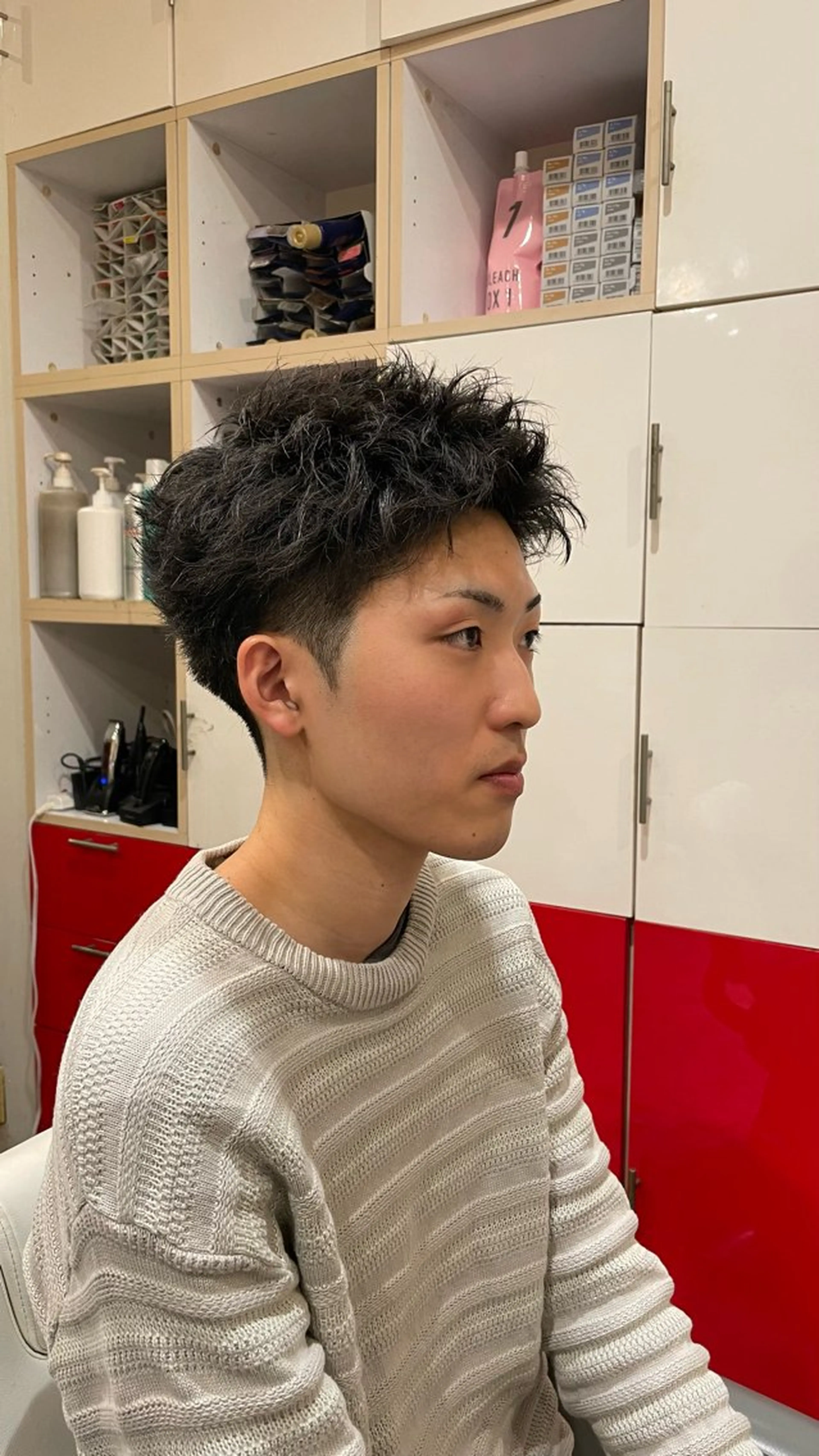 ショート メンズ 椿 大輔のヘアスタイル