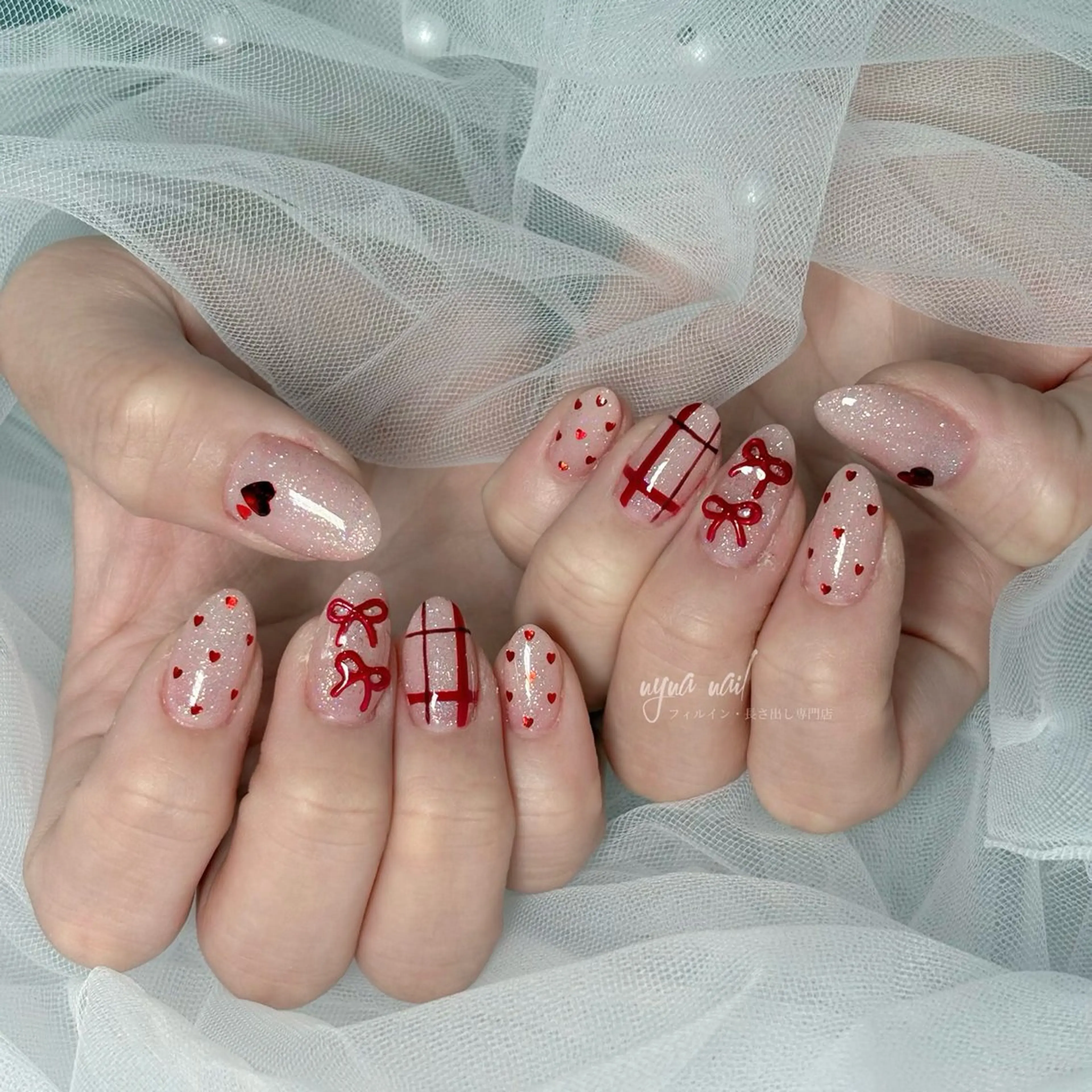 ネイル ハンドネイル 長さ出し専門 nynaのネイルデザイン