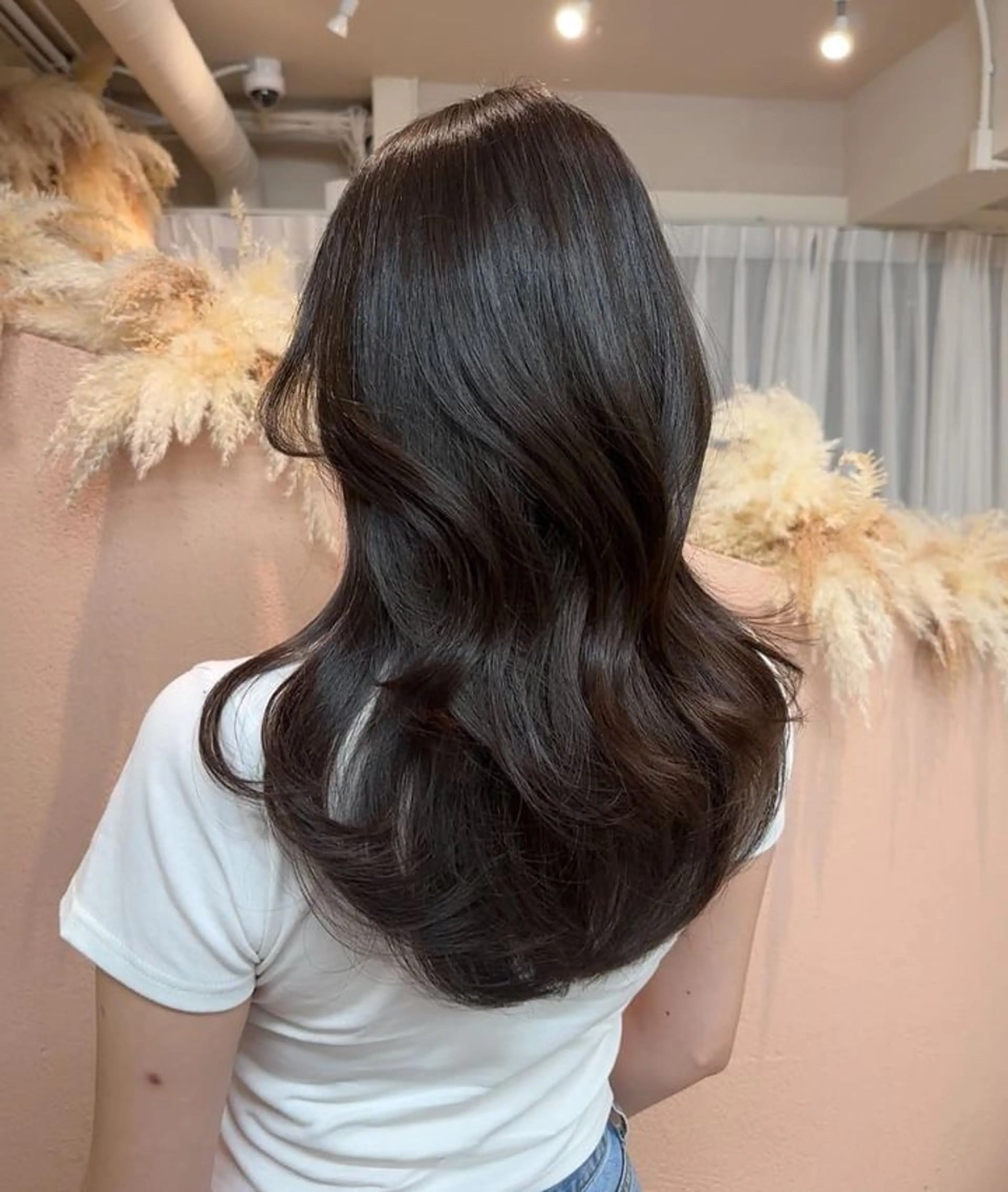 セミロング ♡韓国/レイヤー カット/Ayana♡のヘアスタイル