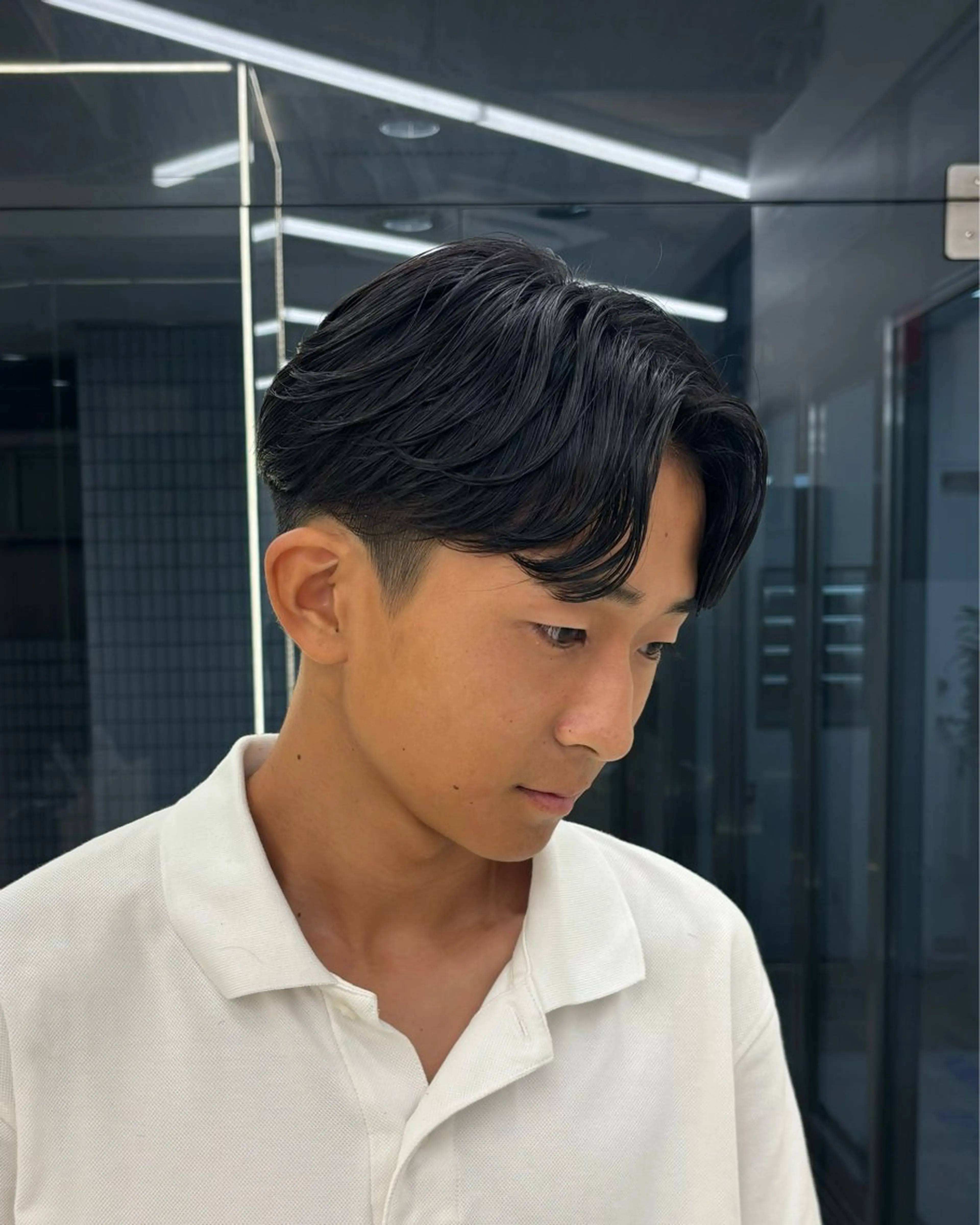 パーマ メンズ メンズパーマ ニュアンスパーマ カット パーマ トリートメント 森龍馬 メンズ専門美容師のヘアスタイル