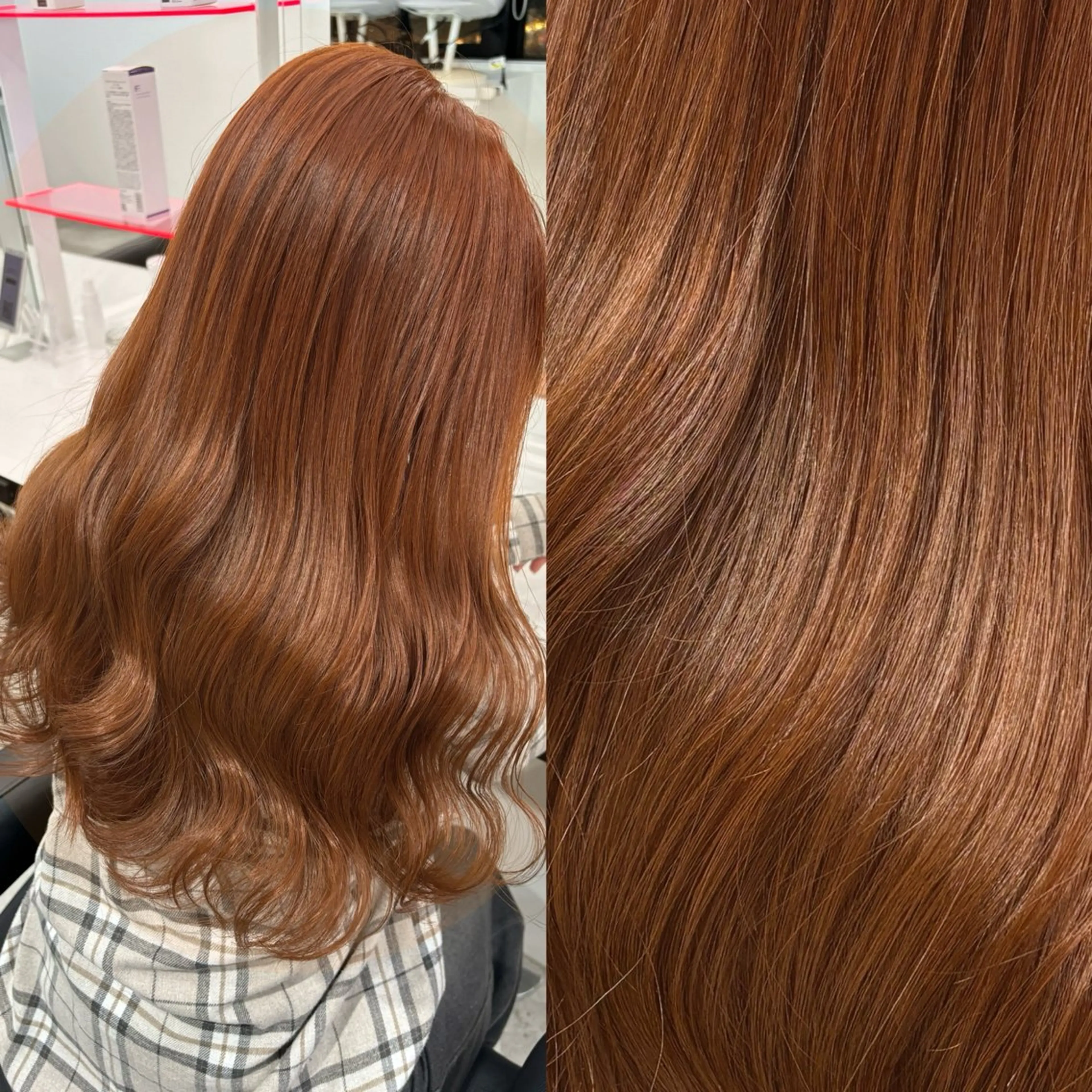 ロング カラー 履歴修正屋さん／ ブロンド／ホワイトのヘアスタイル