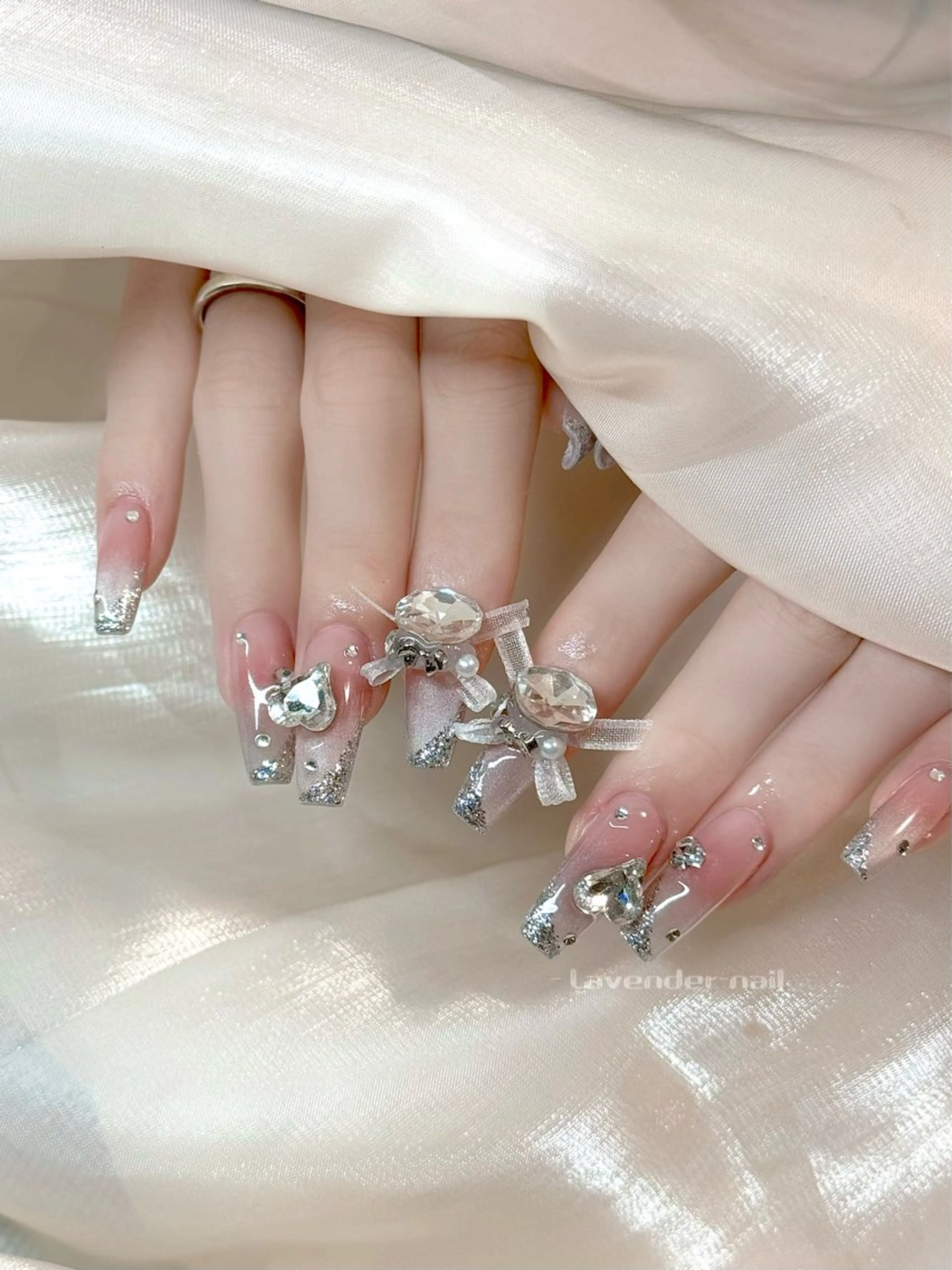 ネイル ハンドネイル Lavender nail·北18条のネイルデザイン