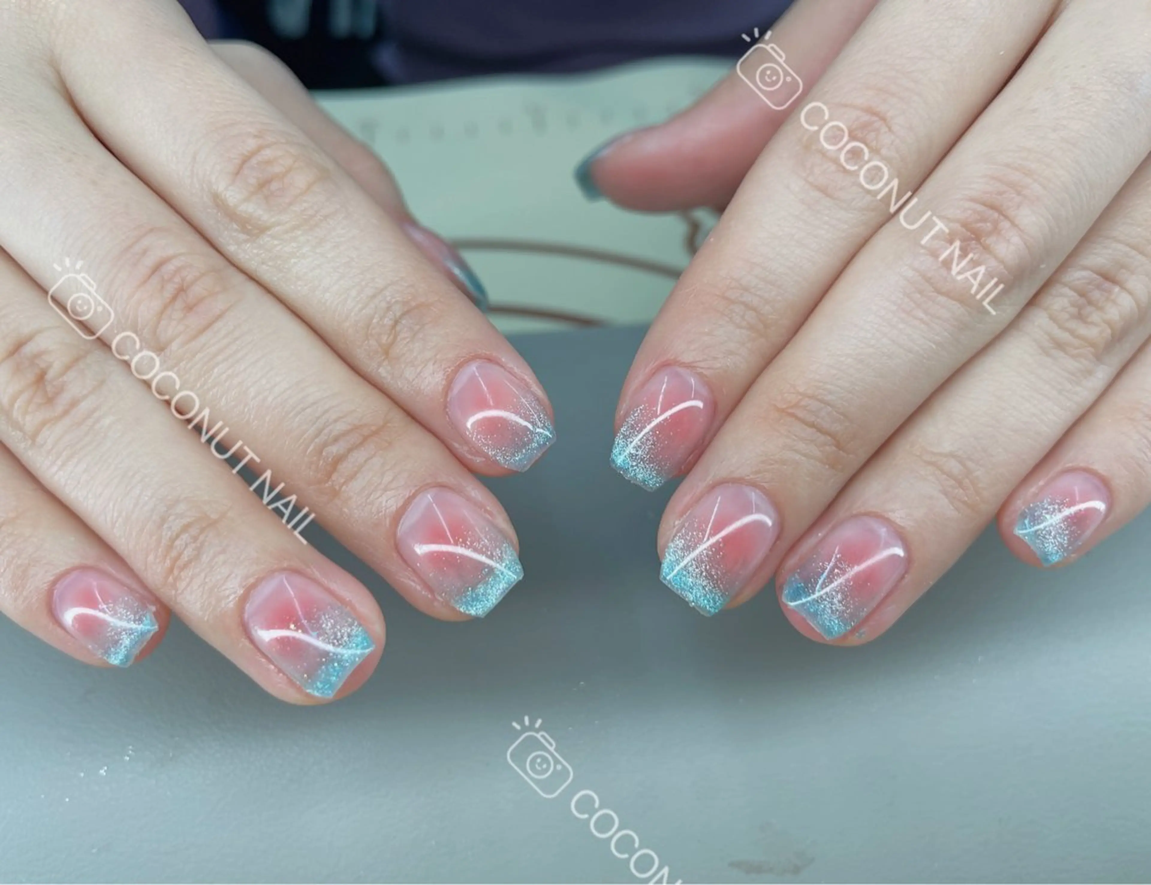 ネイル ハンドネイル 神田 ココナッツのネイルデザイン