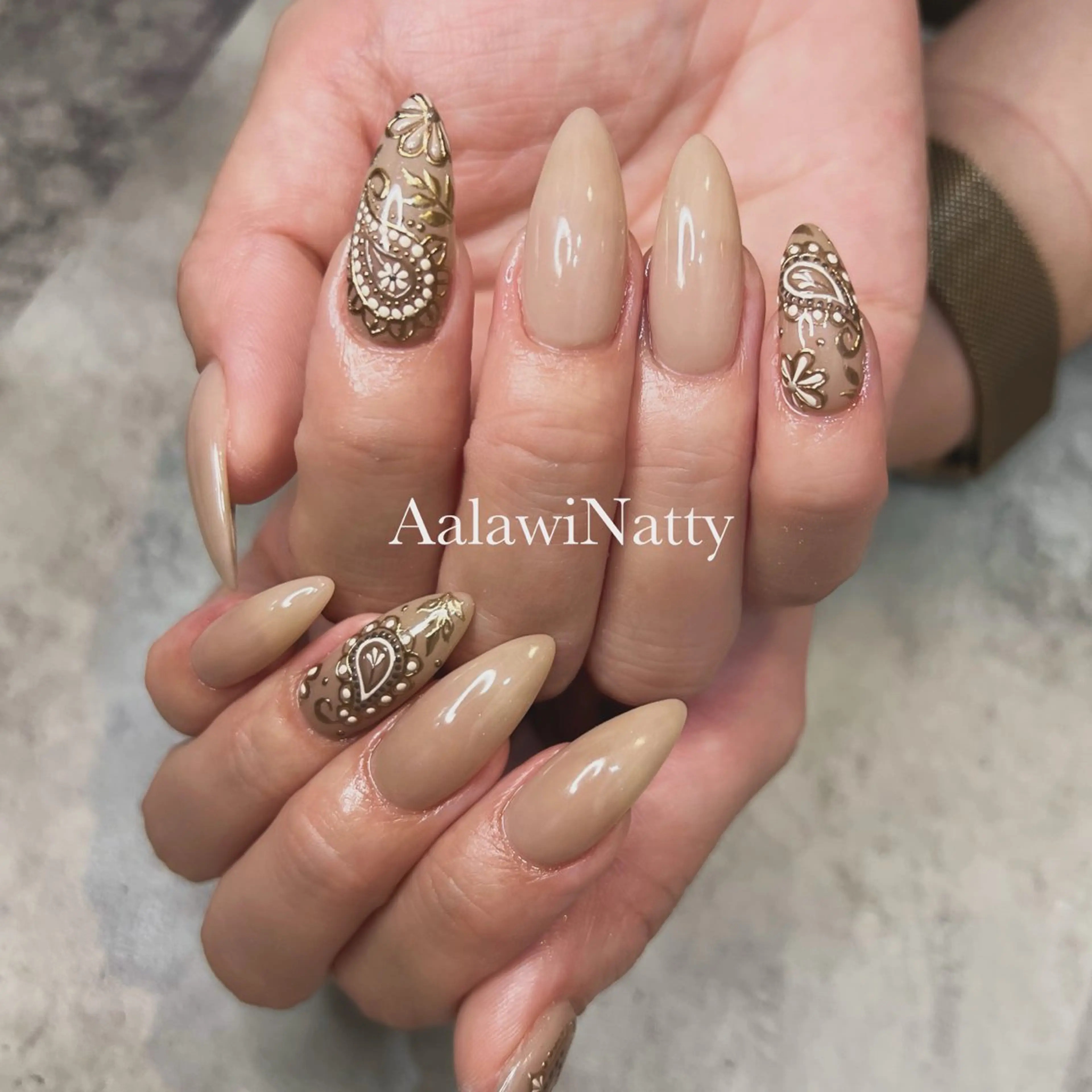 ネイル ハンドネイル AMANO AKIHOのネイルデザイン