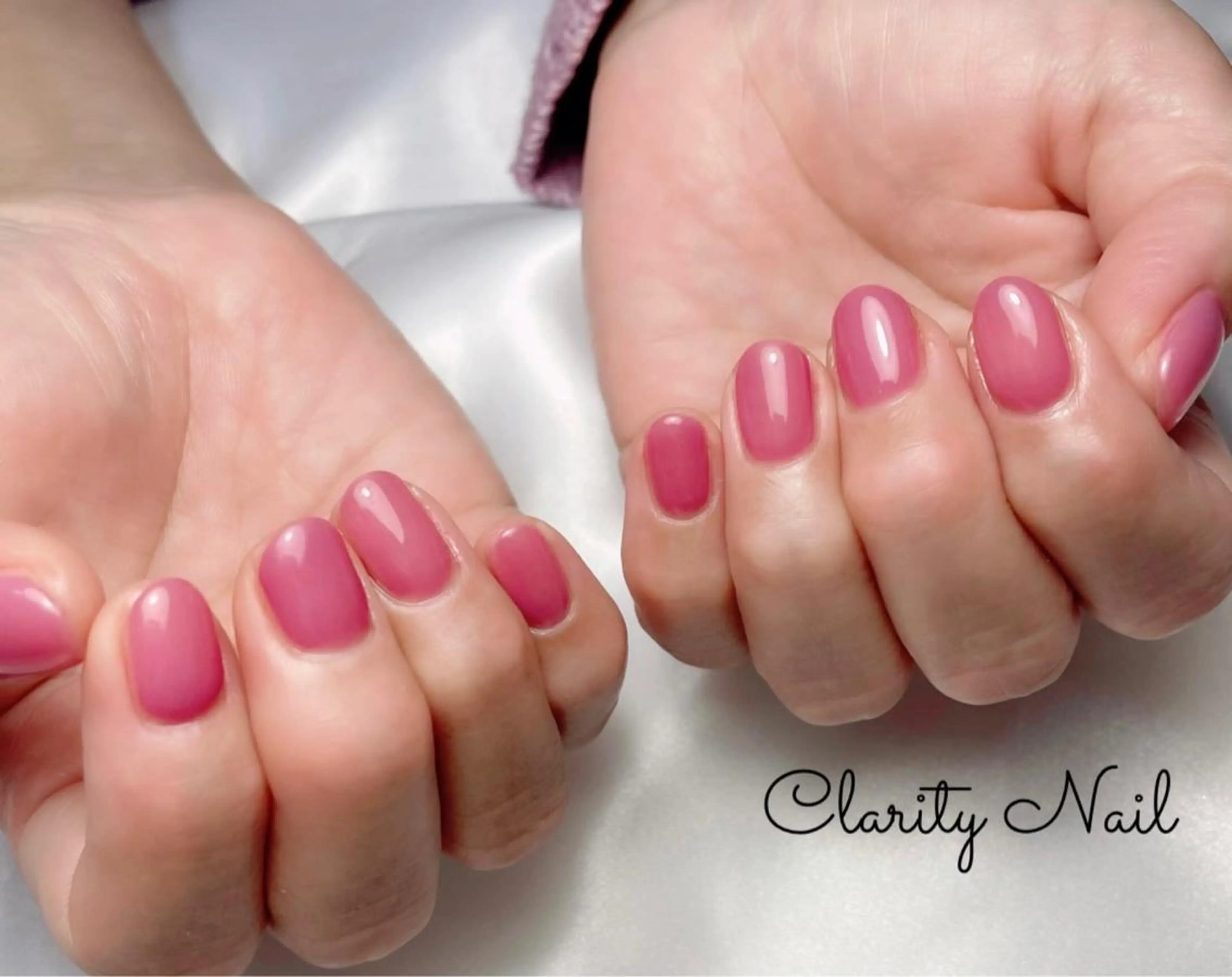 ネイル ワンカラーネイル ハンドネイル Clarity Nailのネイルデザイン