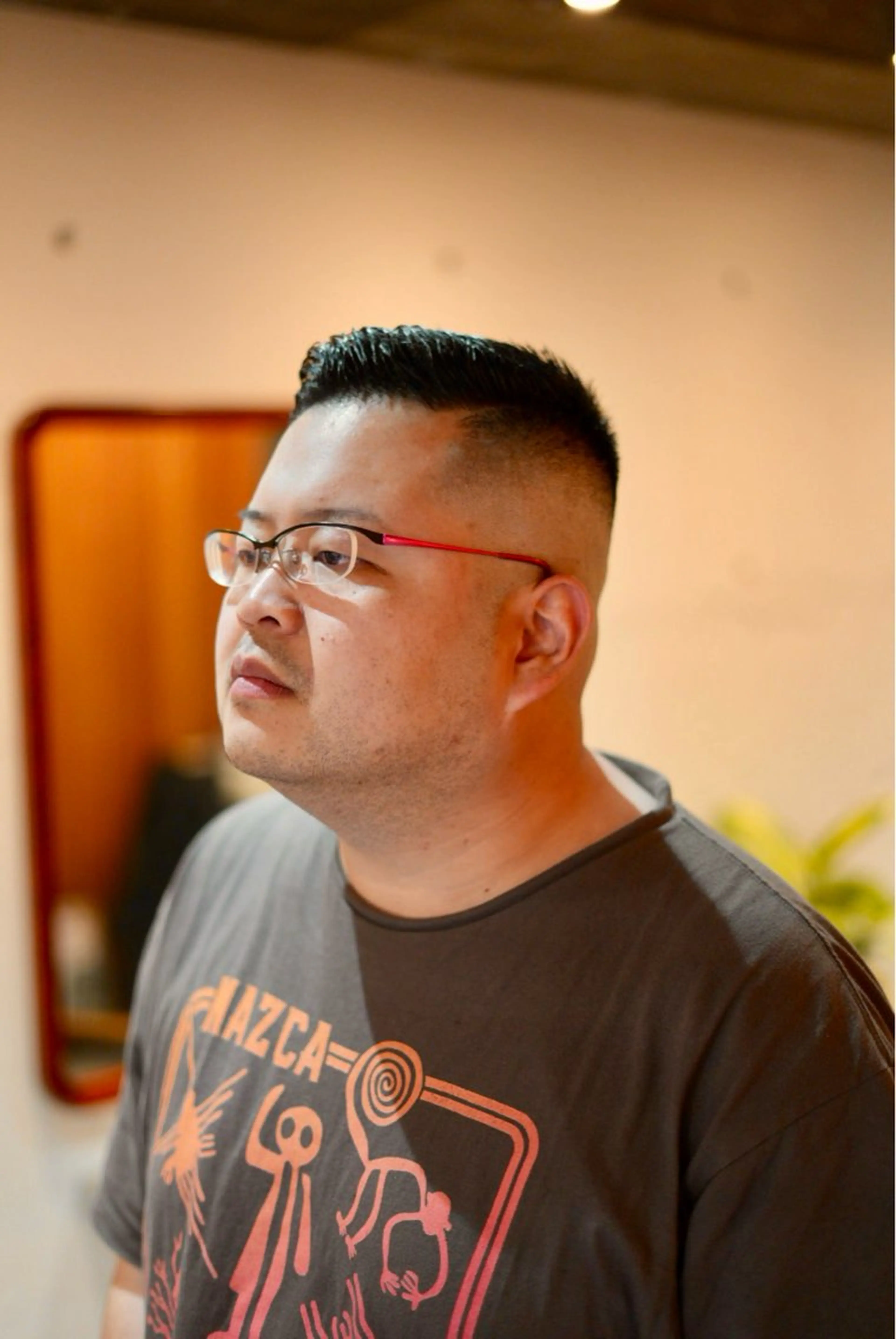 ショート メンズ フェードカット スキンフェード SALON O所属・文京区/春日/東大前 ショートスタイルのヘアスタイル