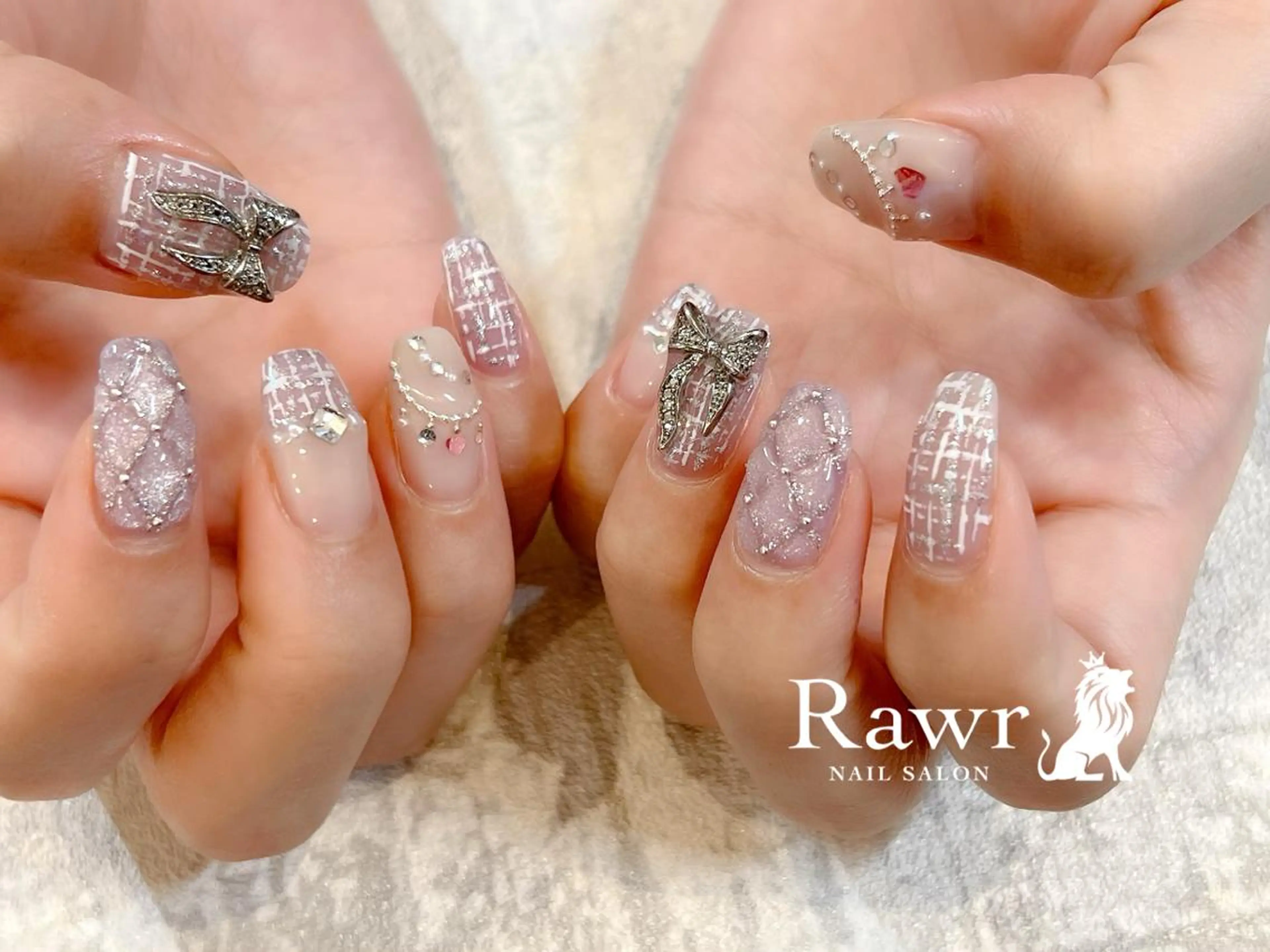 ネイル ハンドネイル Rawr / saoriのネイルデザイン